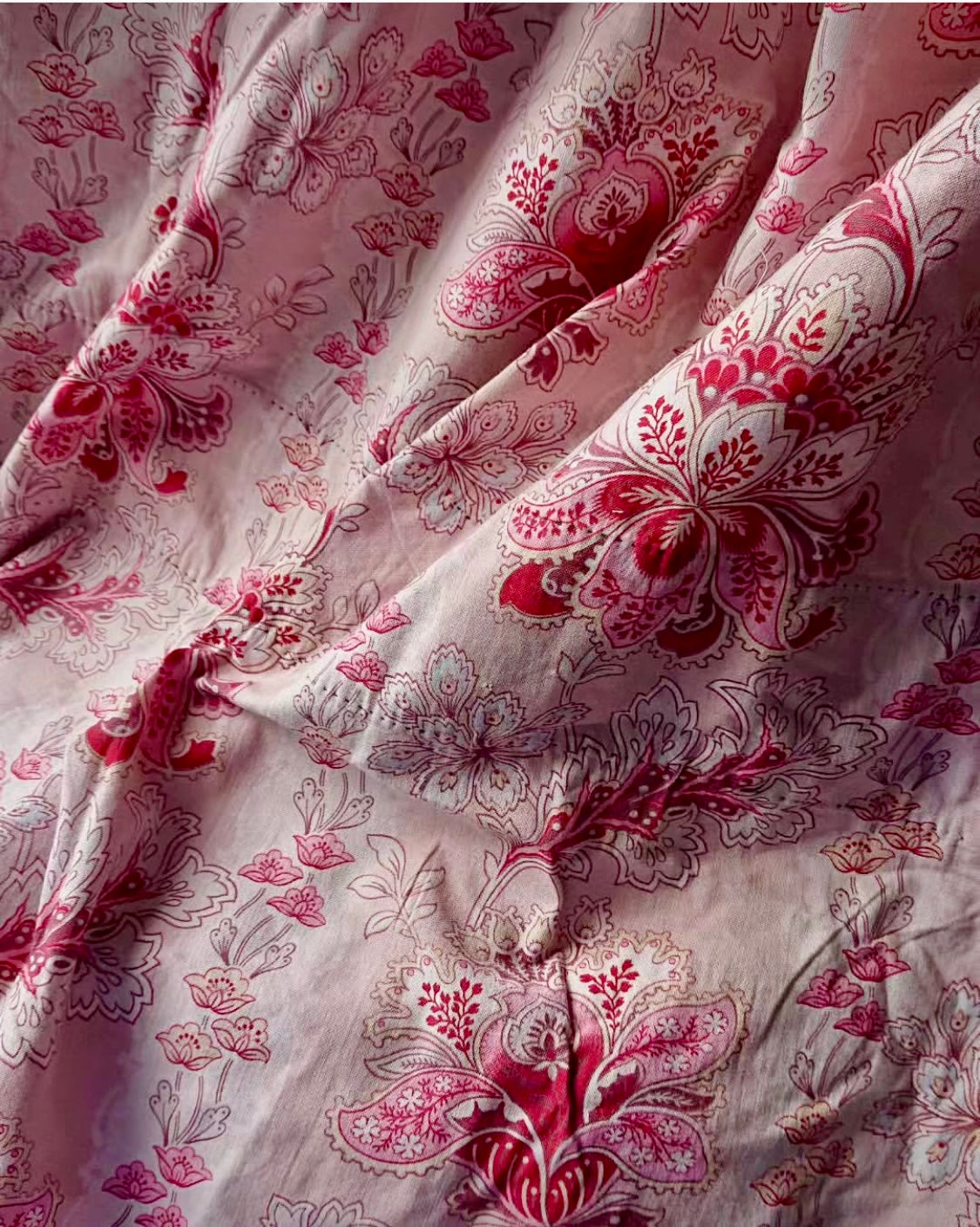 Beautiful Antique Pink French Floral Fabric *