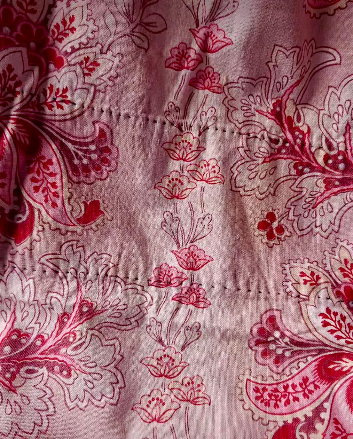 Beautiful Antique Pink French Floral Fabric *