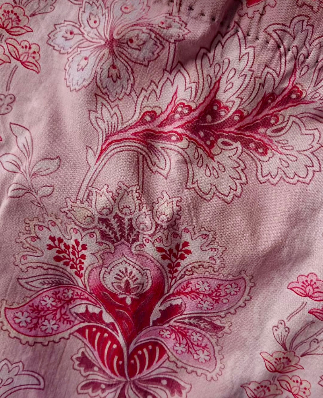 Beautiful Antique Pink French Floral Fabric *