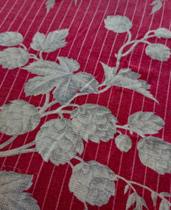 Antique 1880s French Printed Cotton *