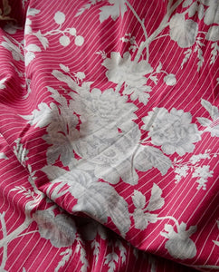 Antique 1880s French Printed Cotton *