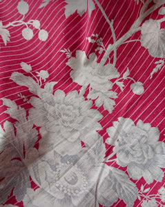 Antique 1880s French Printed Cotton *