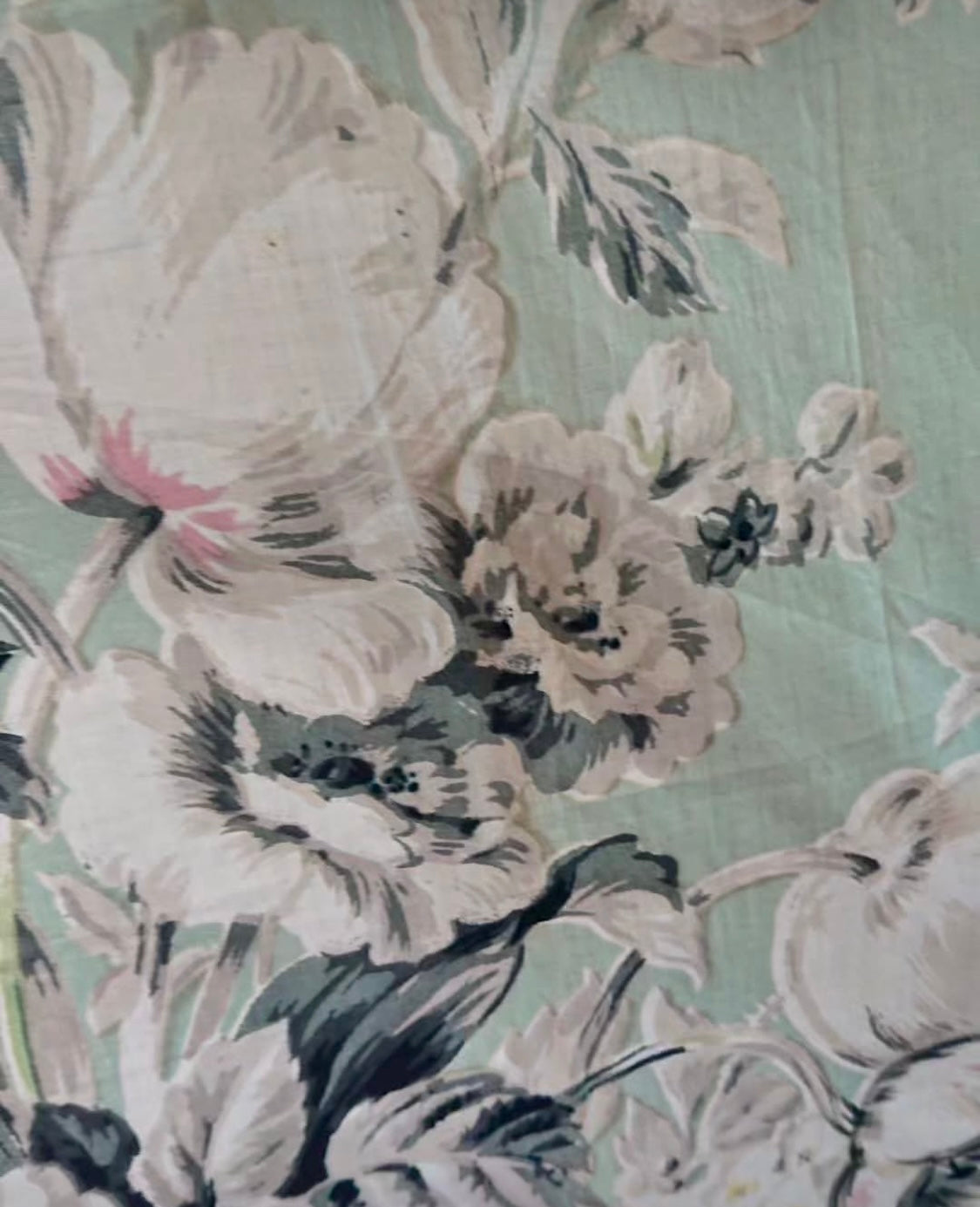 Antique French Chintz Roses *