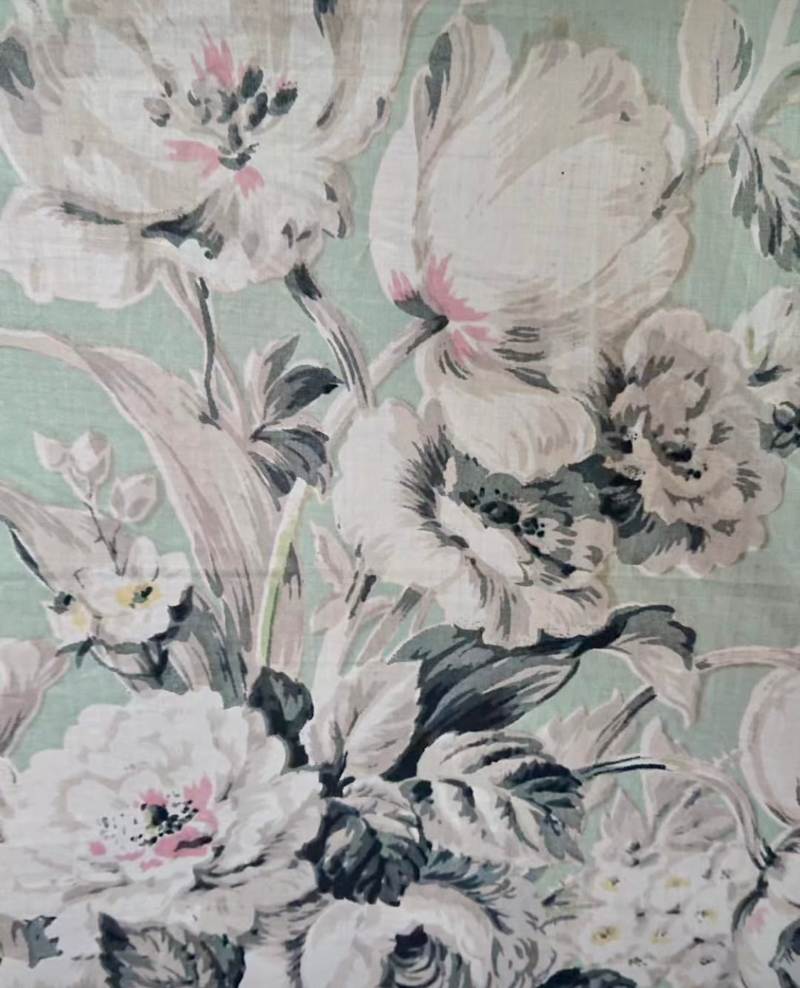 Antique French Chintz Roses *