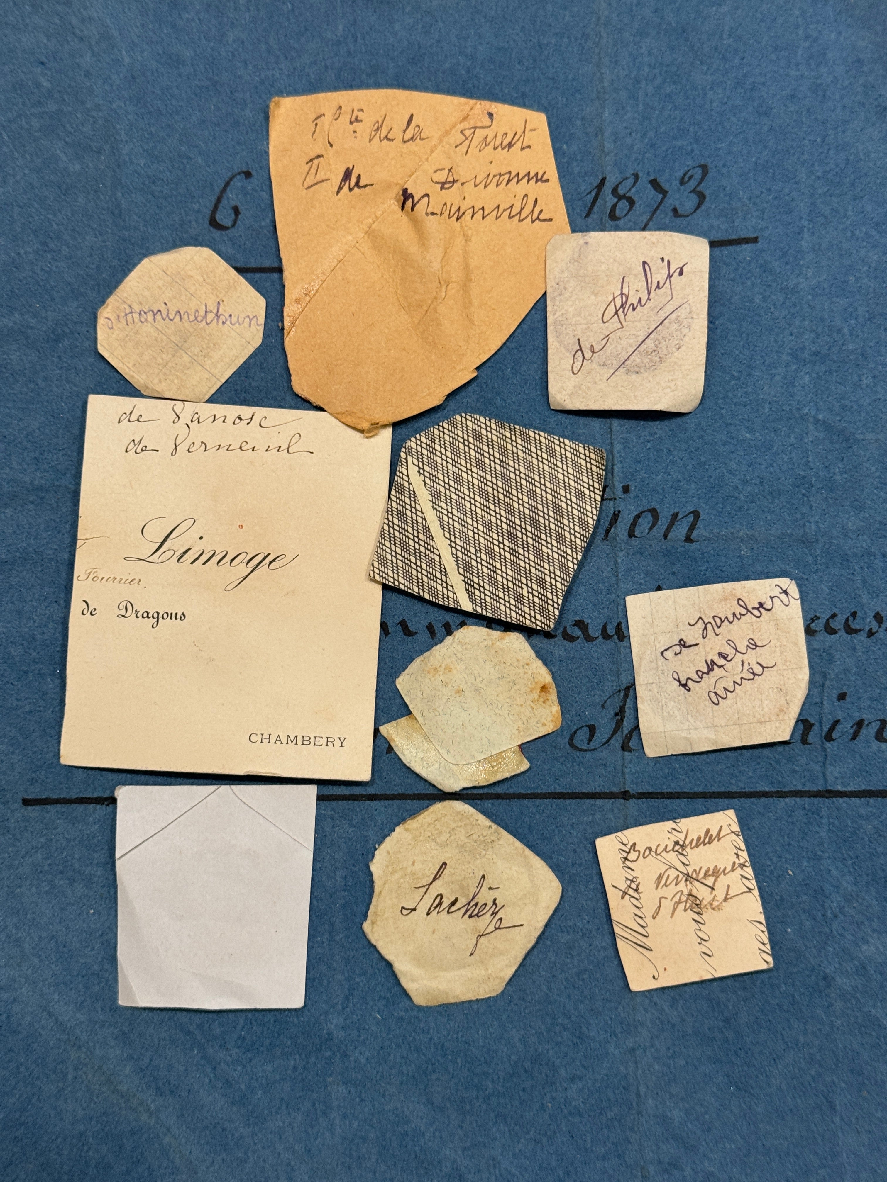 French 1700s - 1800s Wax Seal Collection - Red - WS1