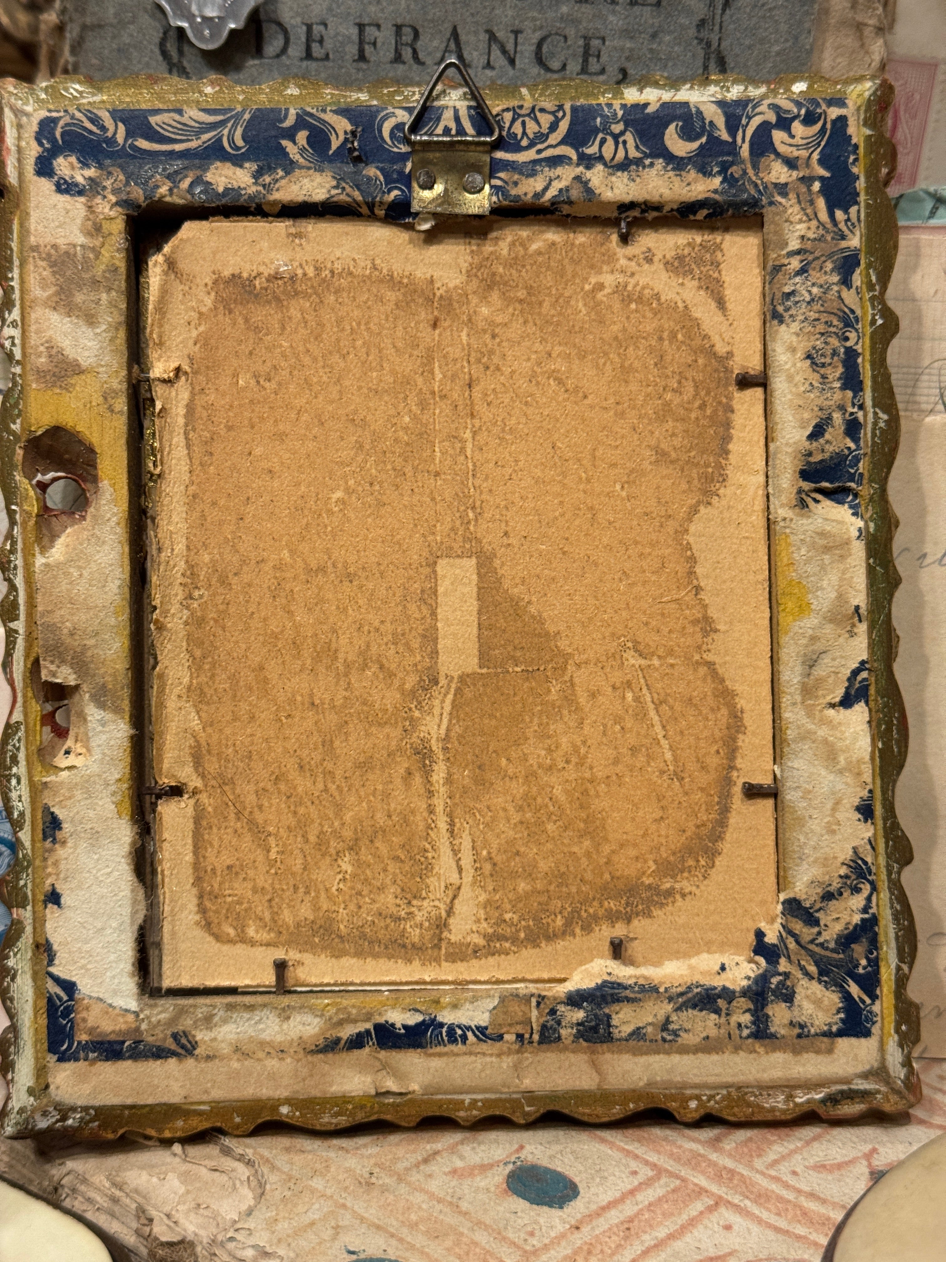 Antique French Gilt Framed Minature