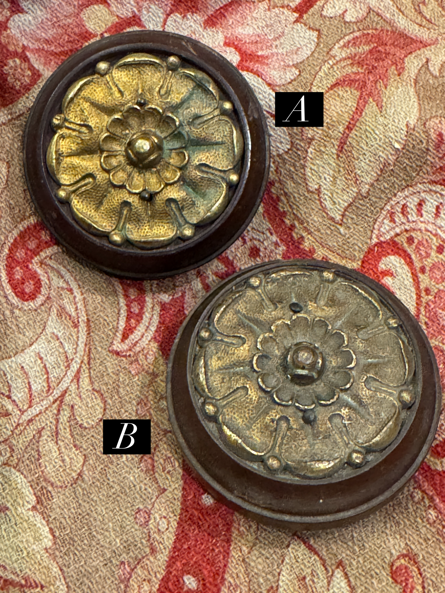 Antique 1800s French Ormolu Mounts