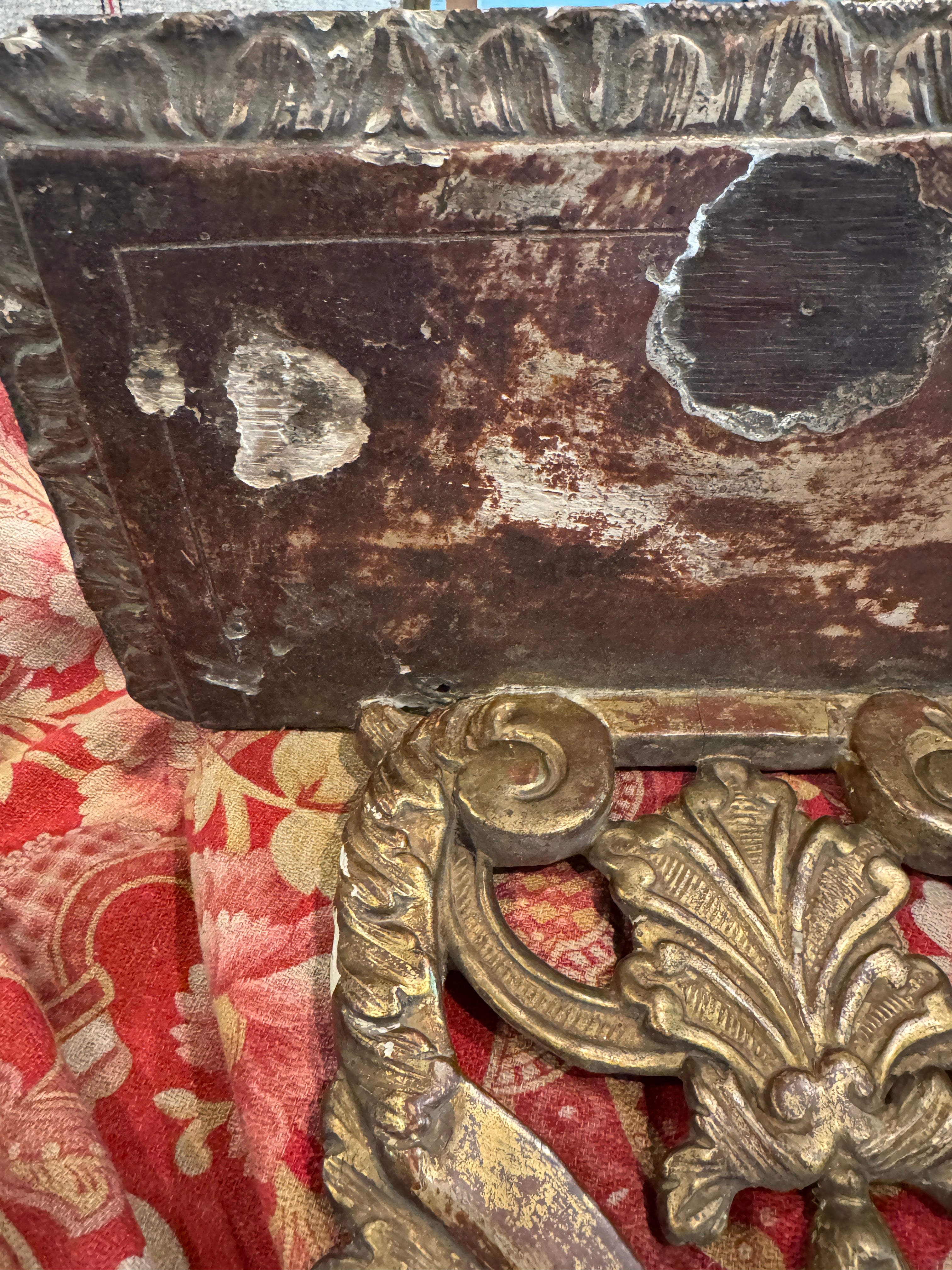 Antique 1700s French Architectural Shelf