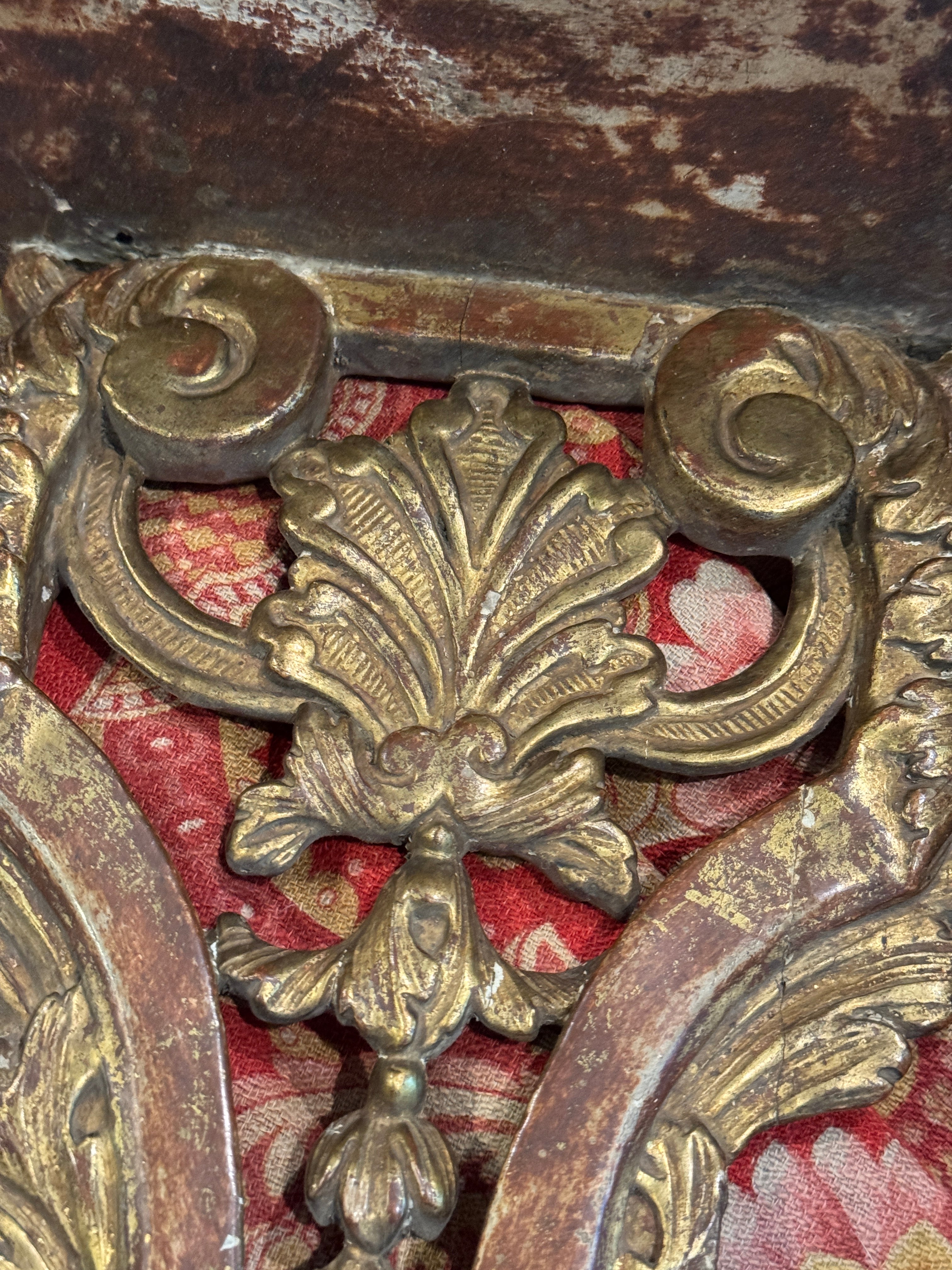 Antique 1700s French Architectural Shelf