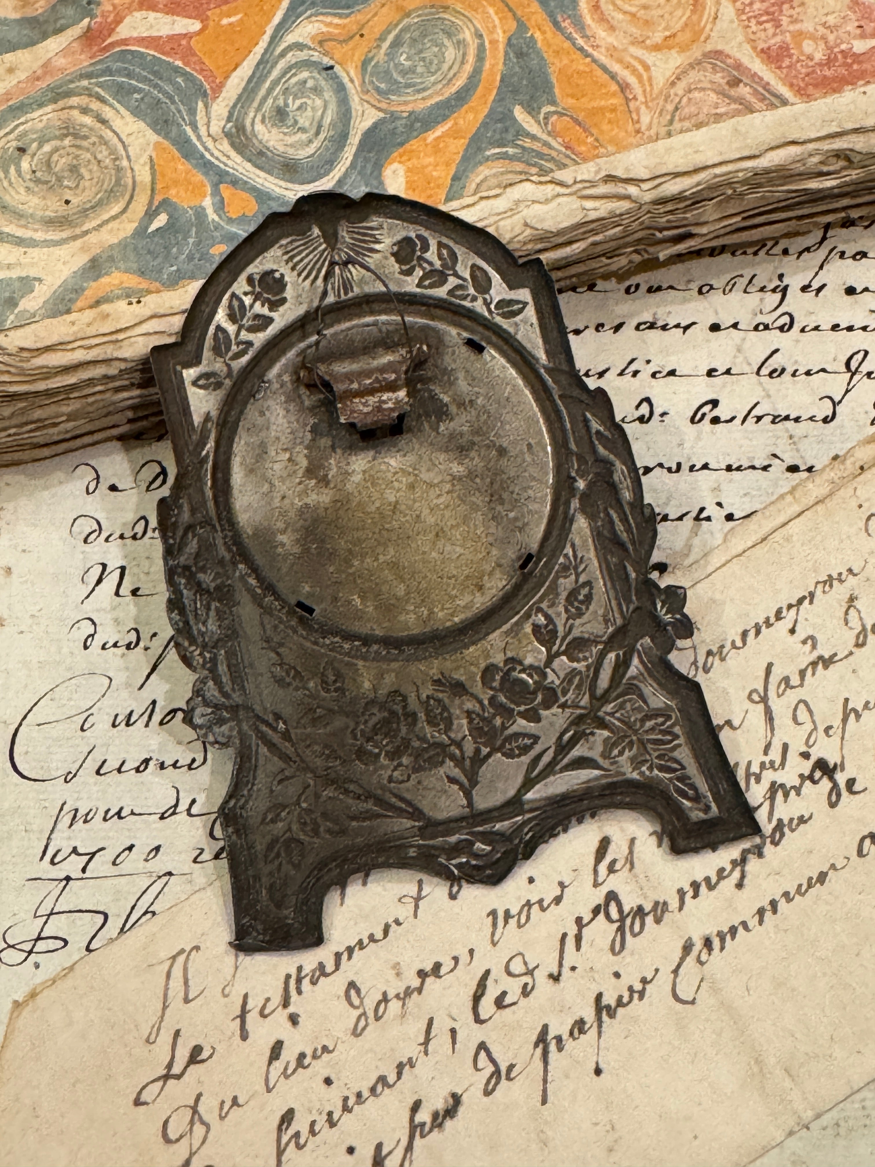 Antique French Relic from Lourdes