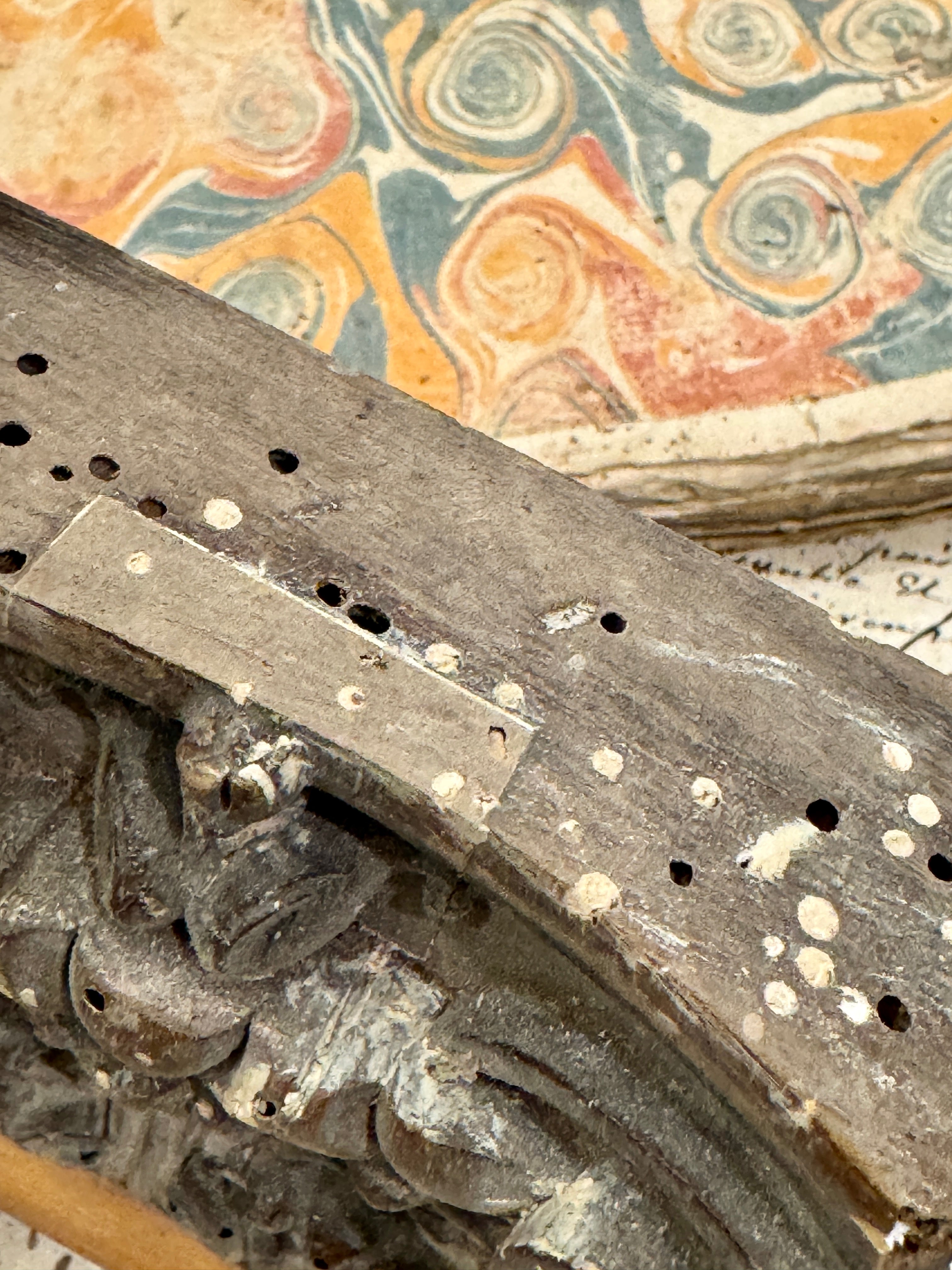 Antique 1600s French Detailed Boiserie Fragment