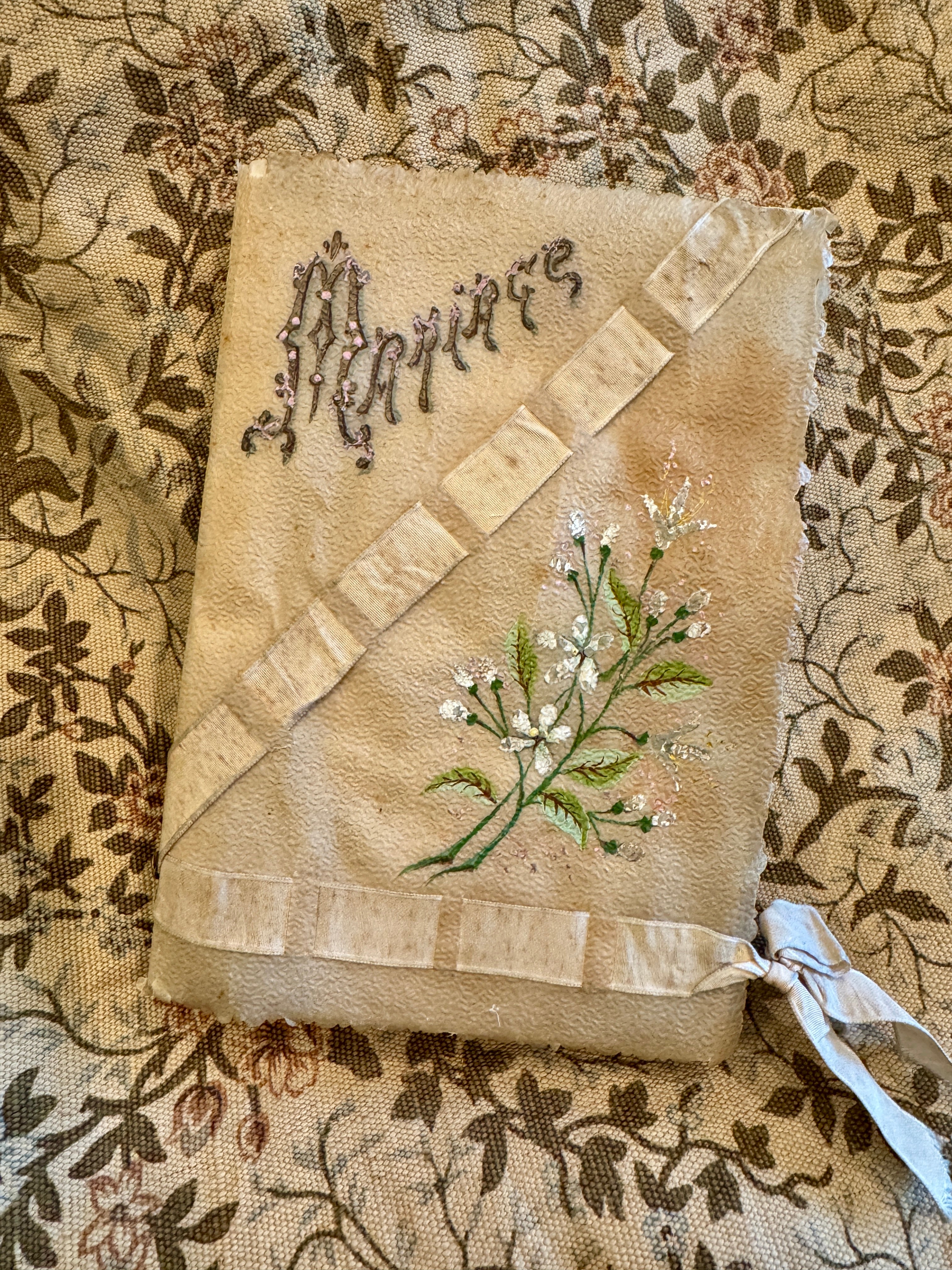 Antique French Faux Marriage Book