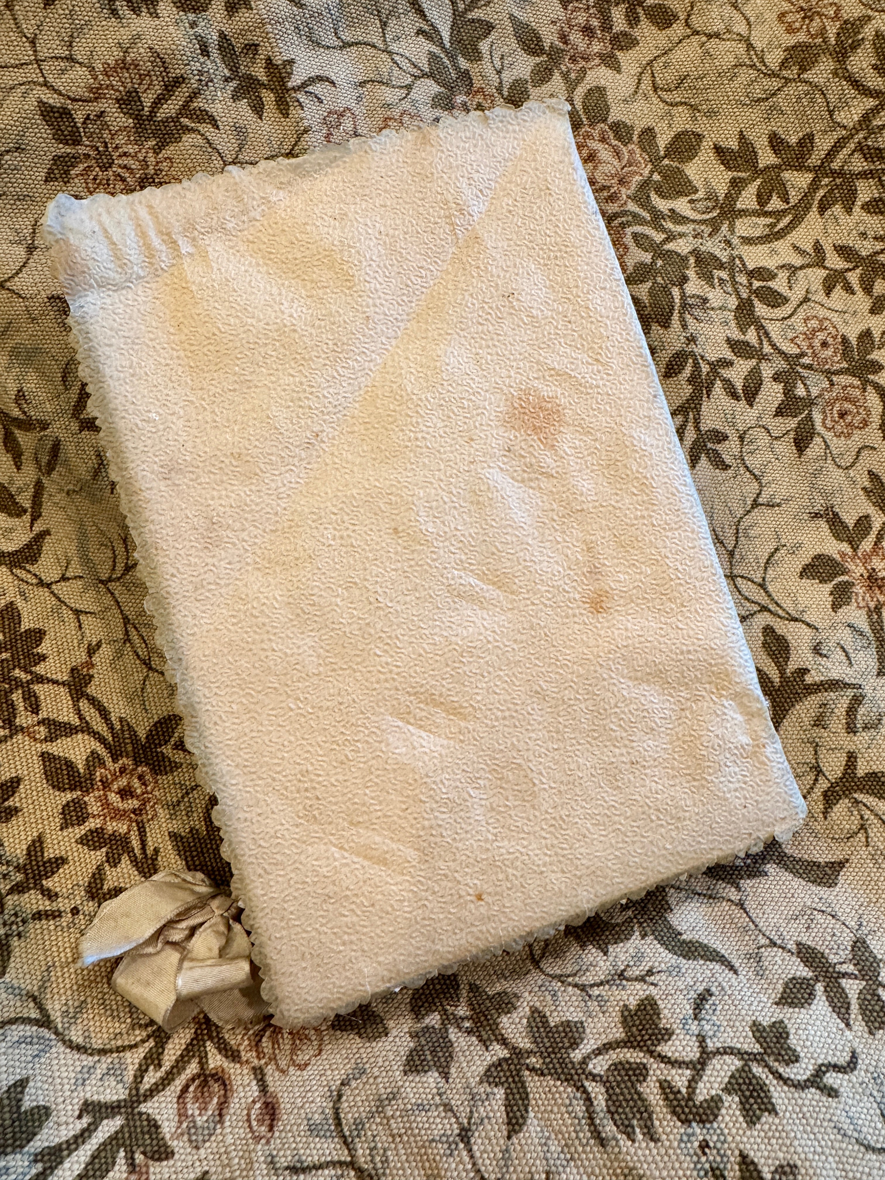 Antique French Faux Marriage Book