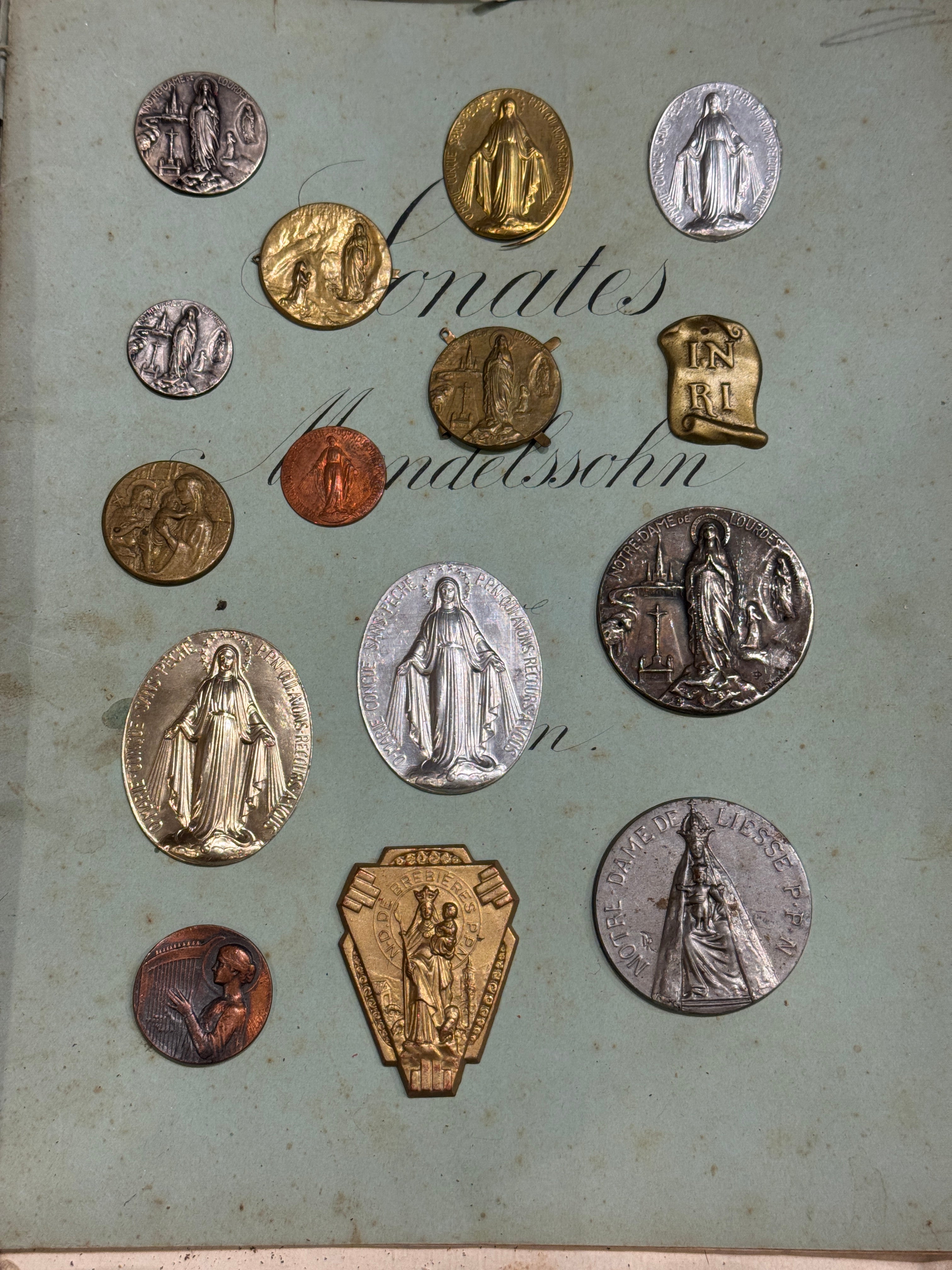 Antique and Vintage Metal Pieces from Lourdes