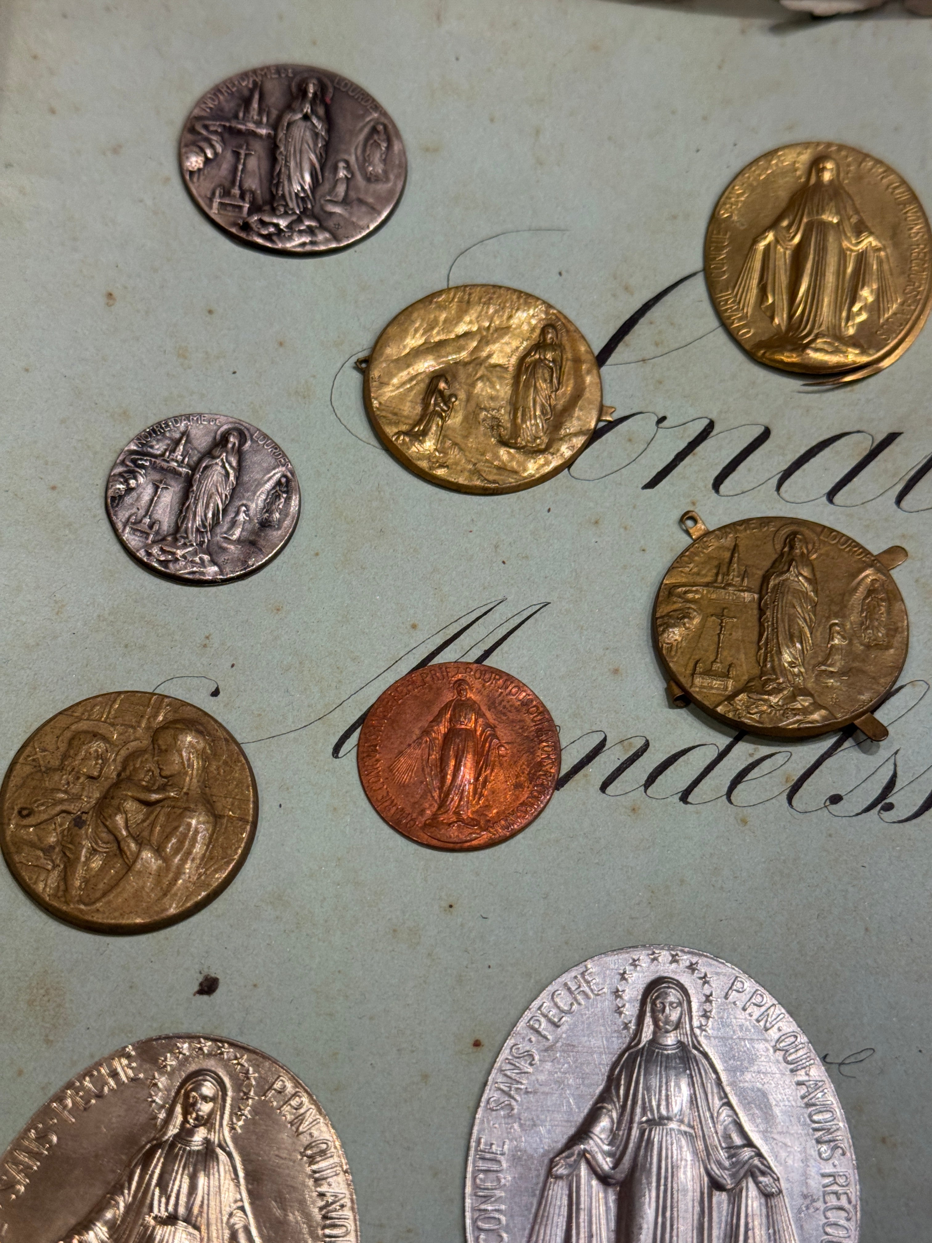 Antique and Vintage Metal Pieces from Lourdes