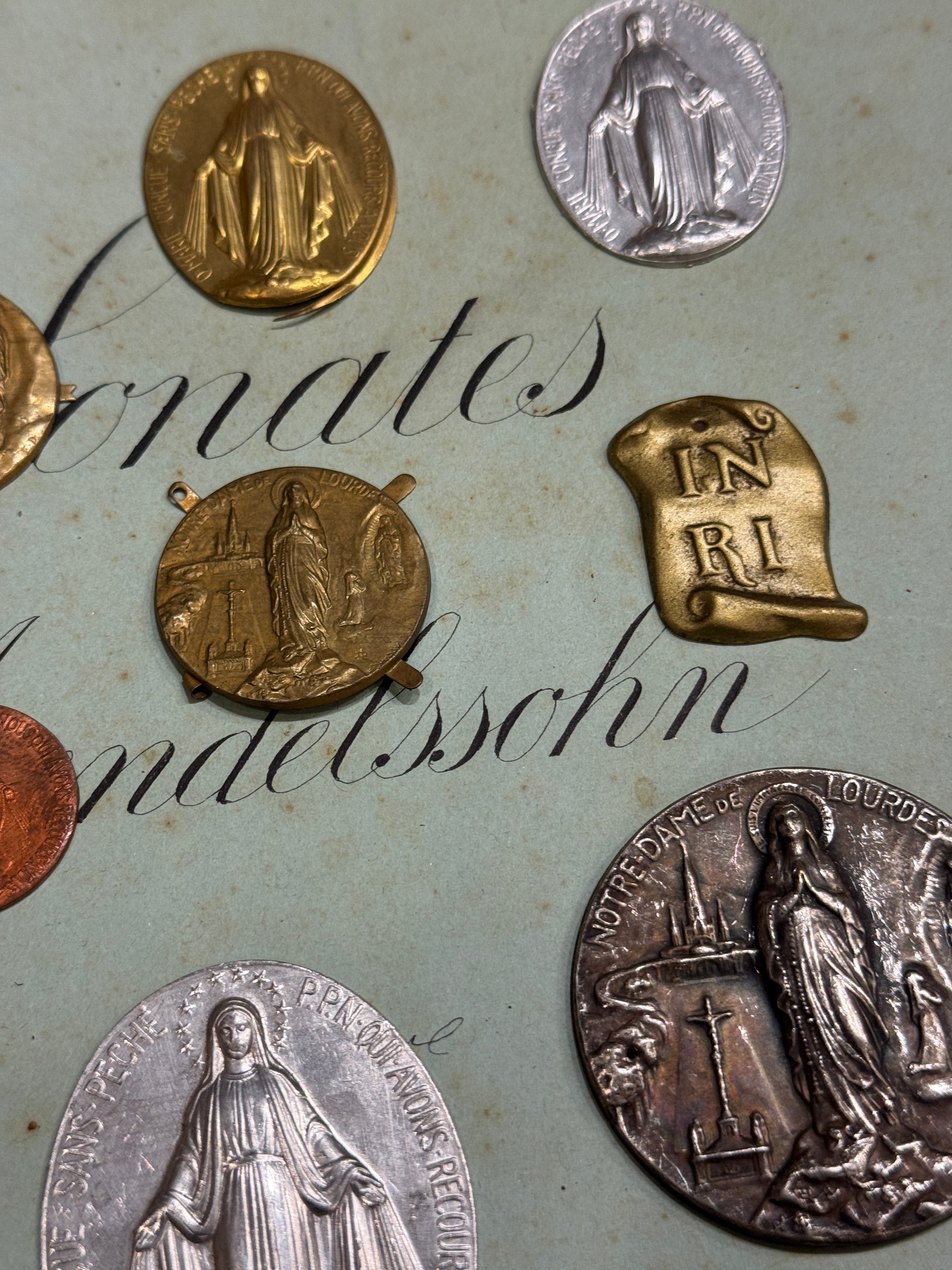 Antique and Vintage Metal Pieces from Lourdes