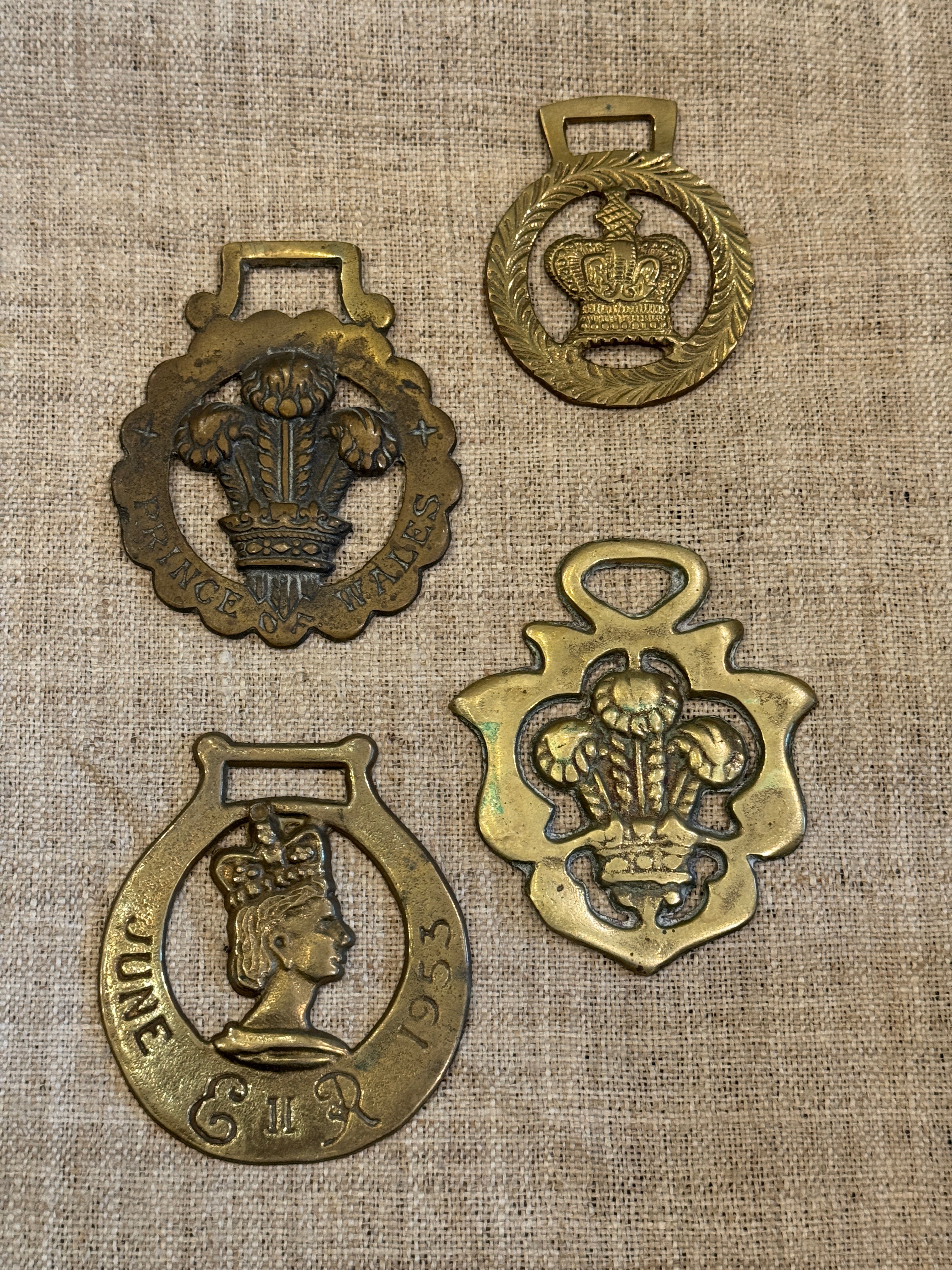 Vintage English Souvenir Horse Brass