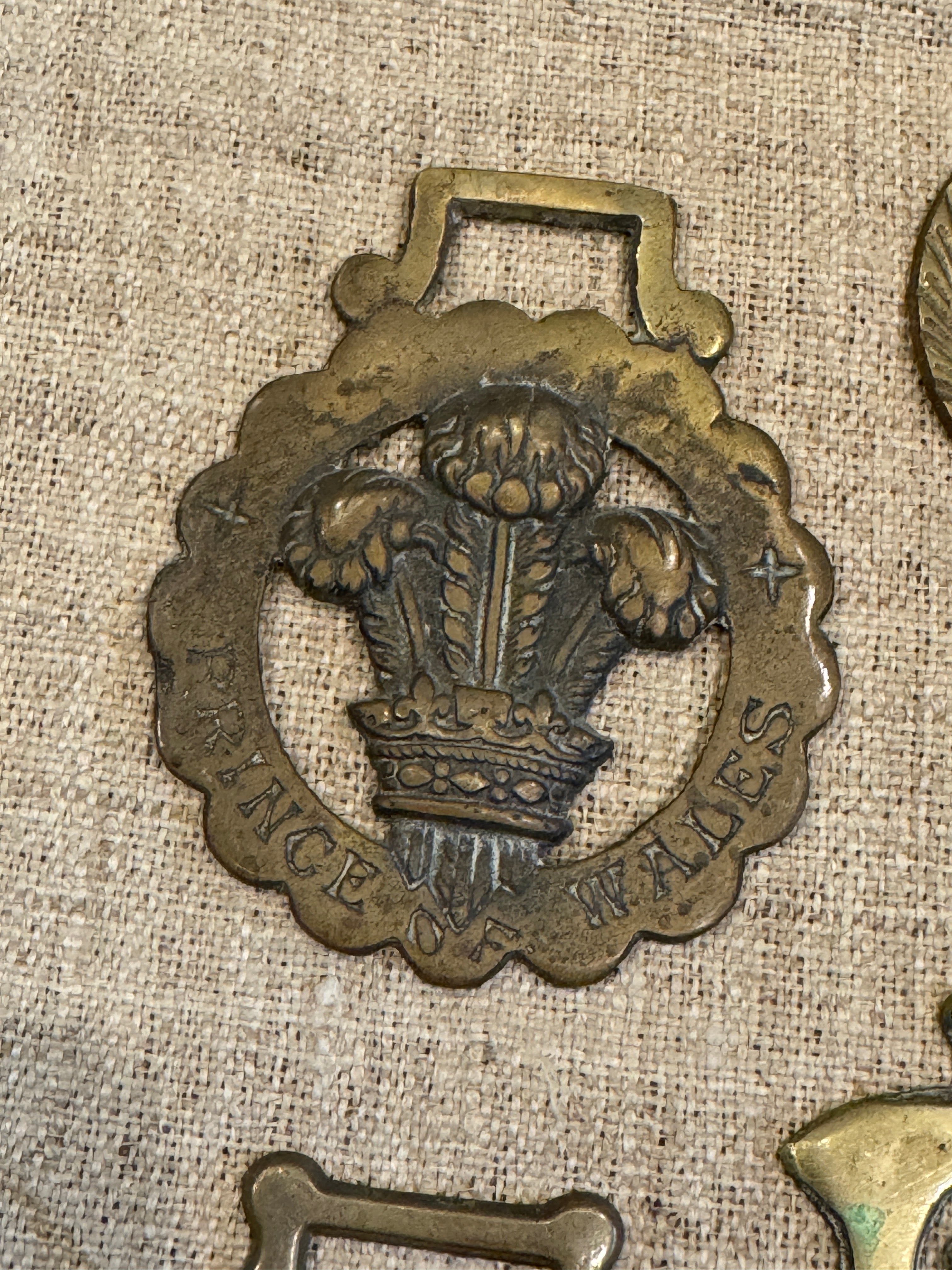 Vintage English Souvenir Horse Brass