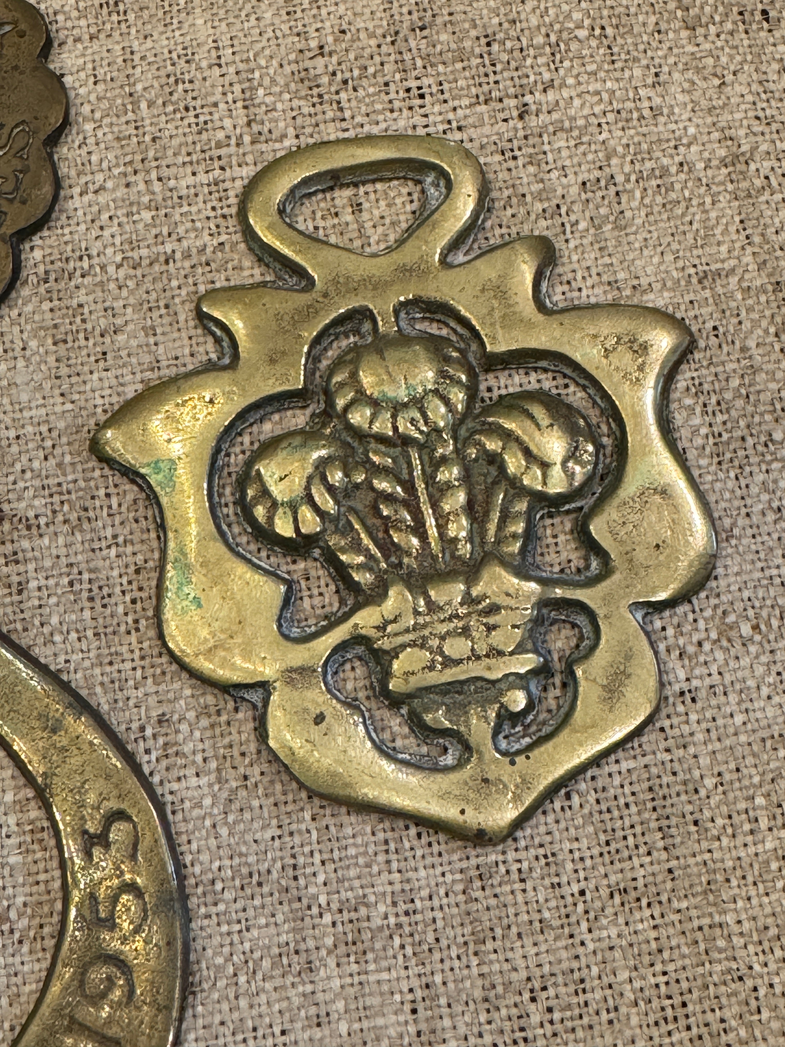 Vintage English Souvenir Horse Brass