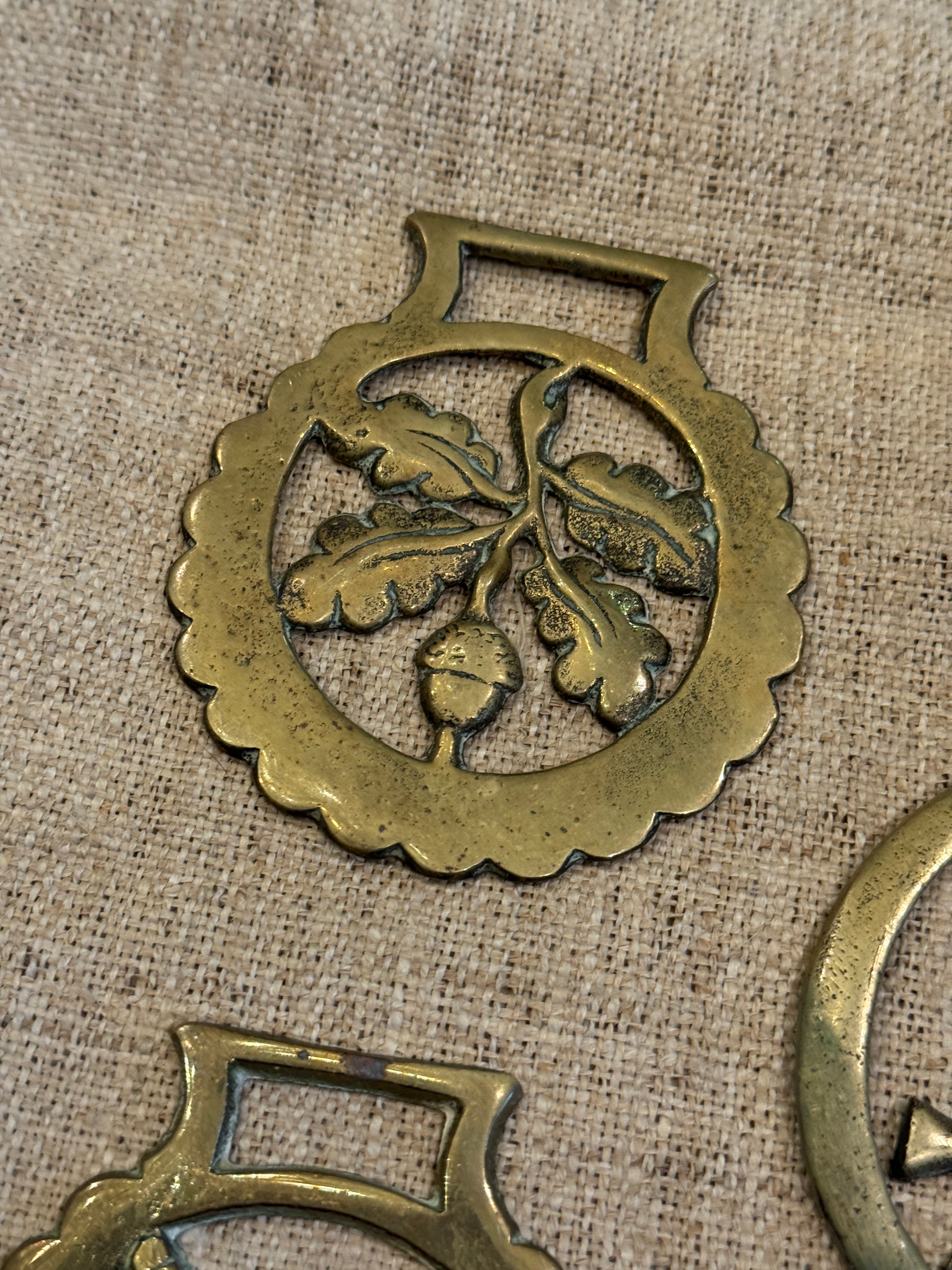 Vintage English Souvenir Horse Brass