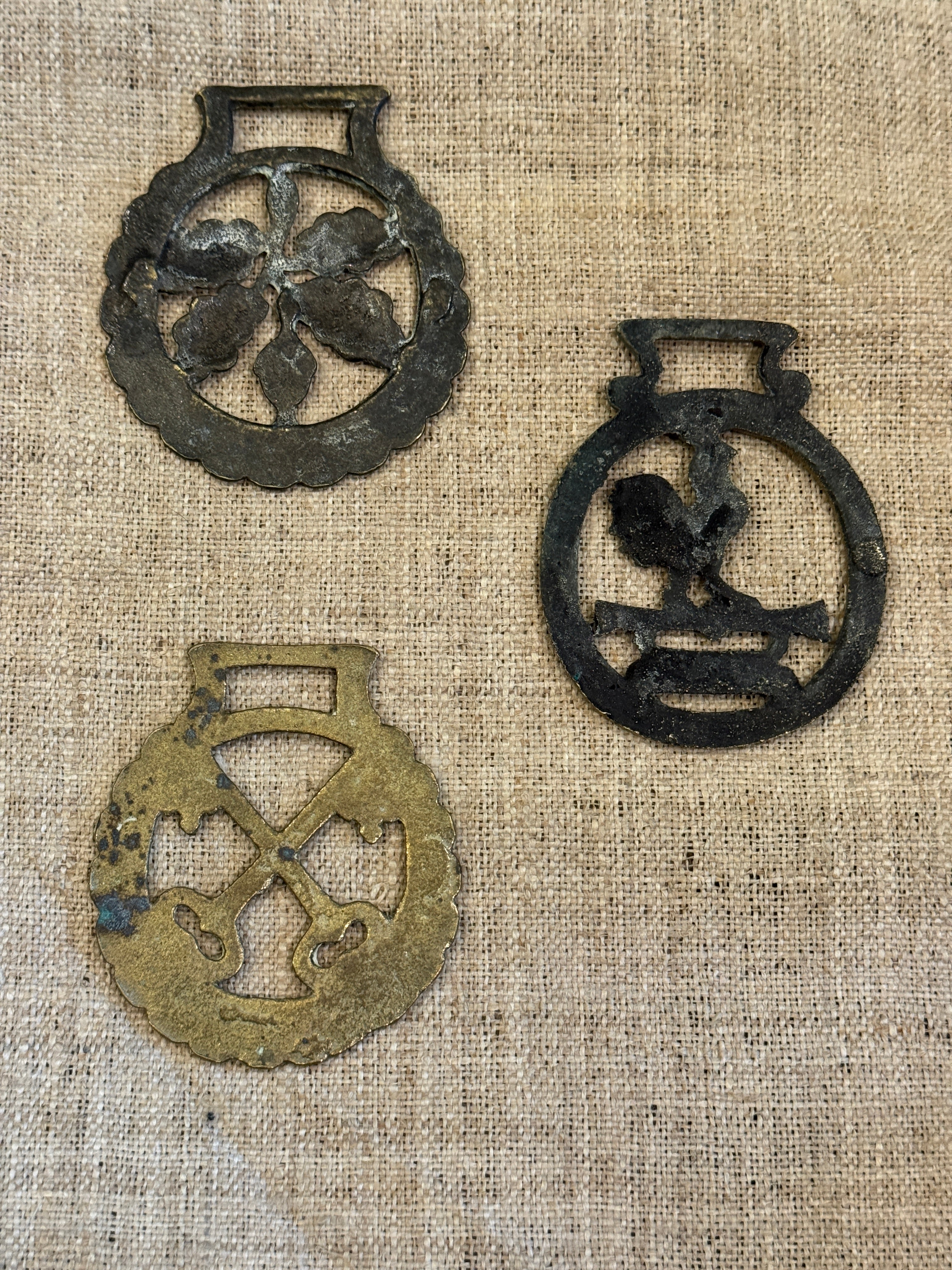 Vintage English Souvenir Horse Brass