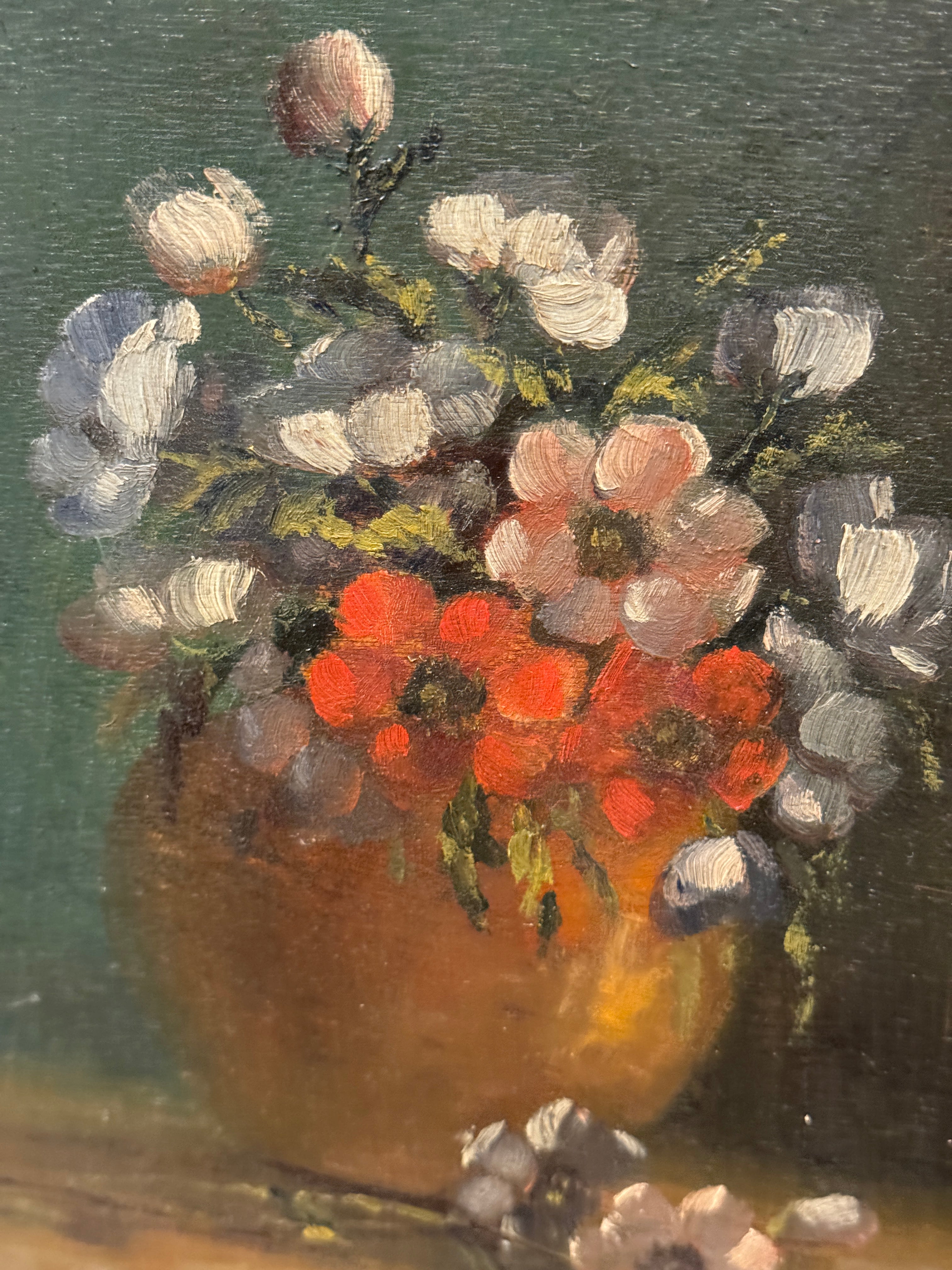 Antique French Framed Botanical Picture