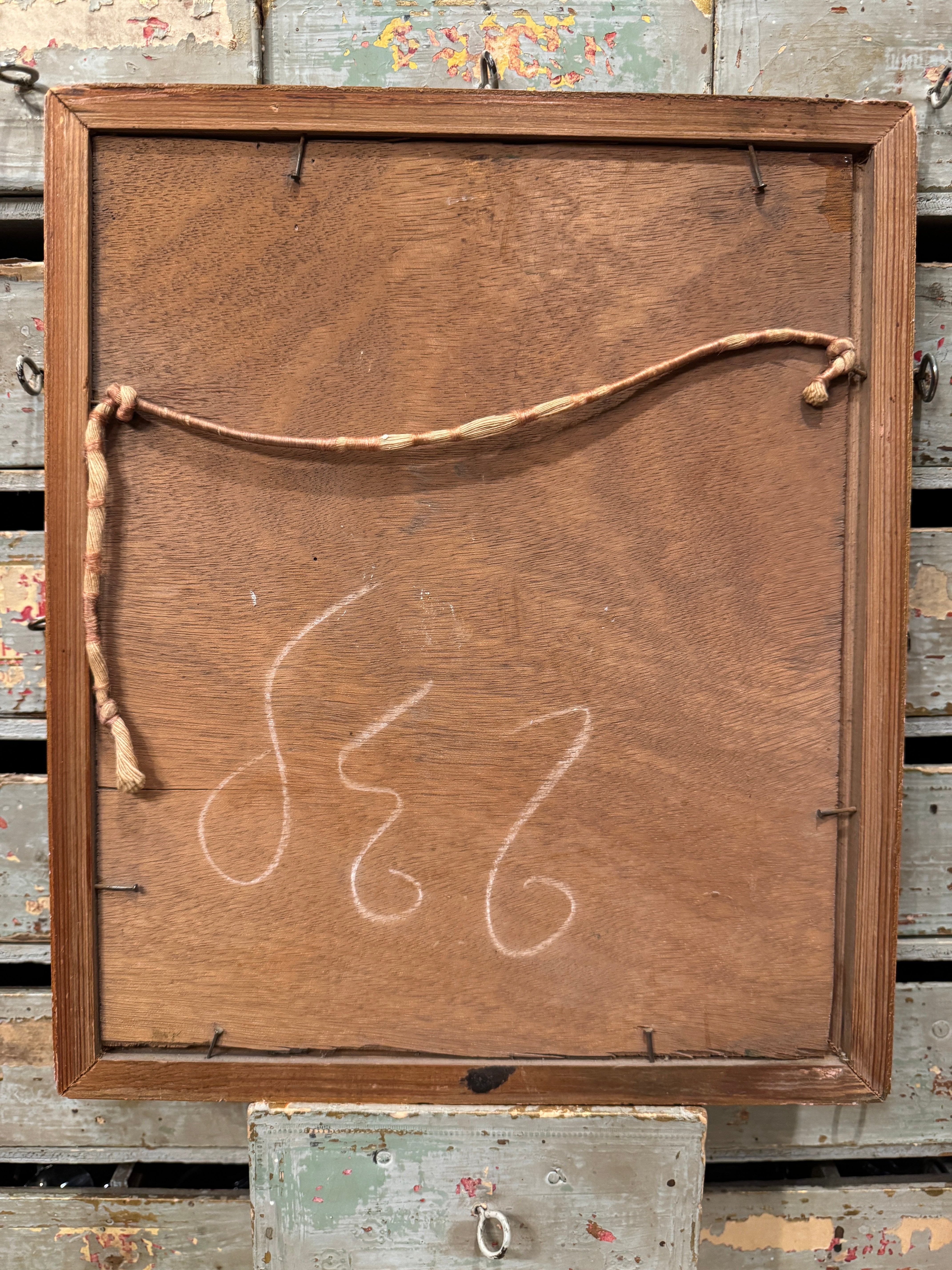 Antique French Framed Botanical Picture