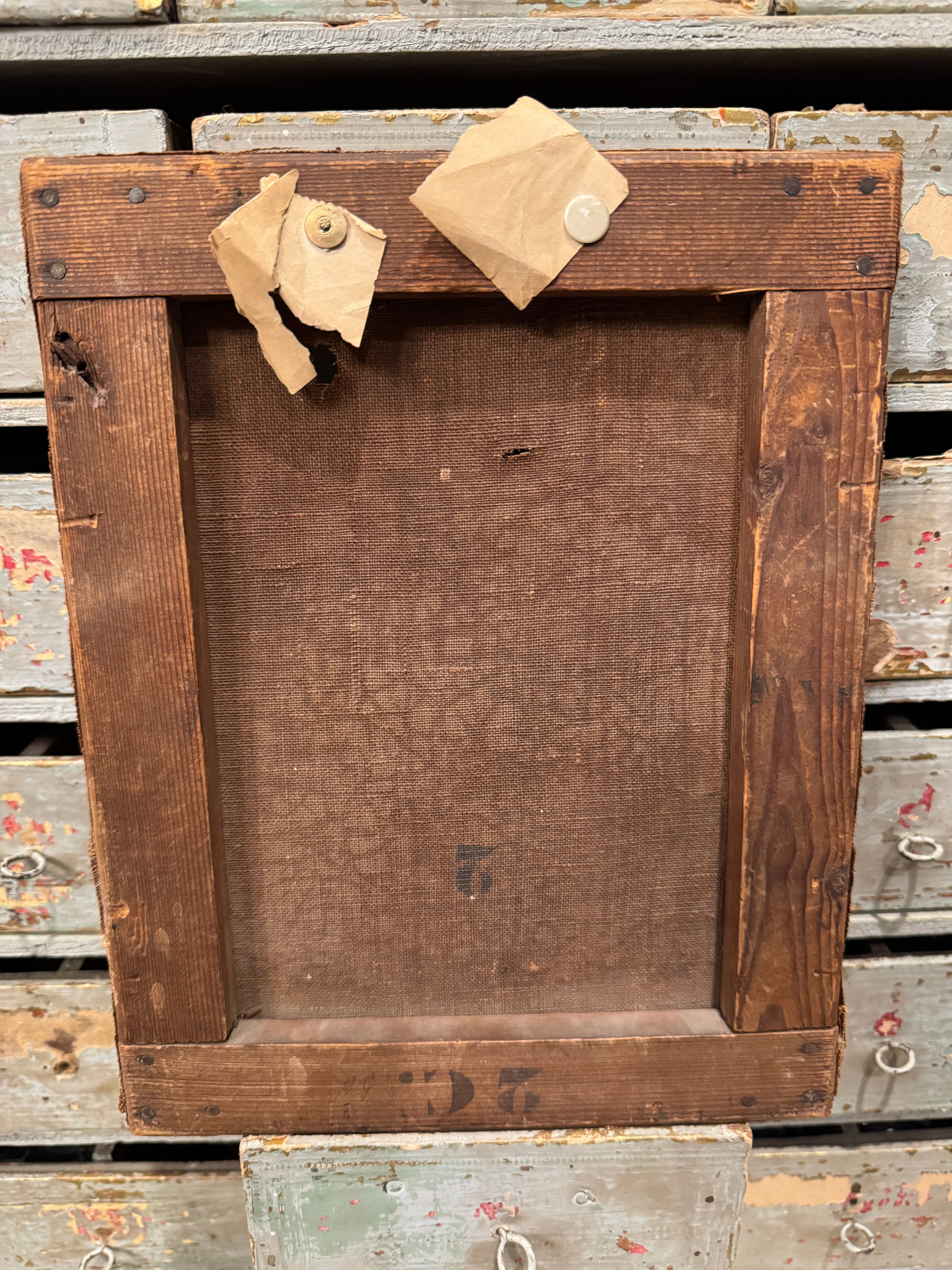 Antique 1800s French Botanical Painting