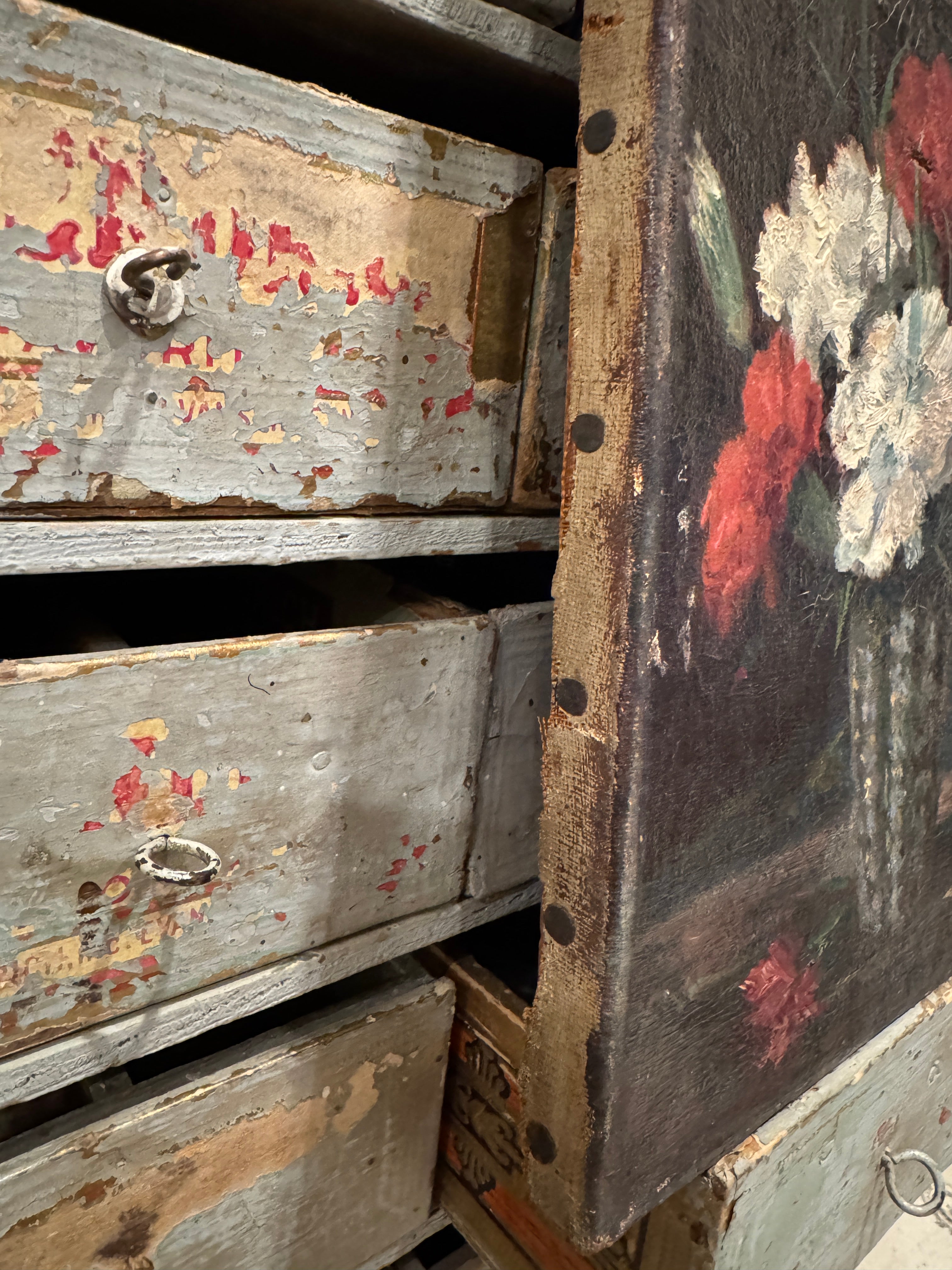 Antique 1800s French Botanical Painting