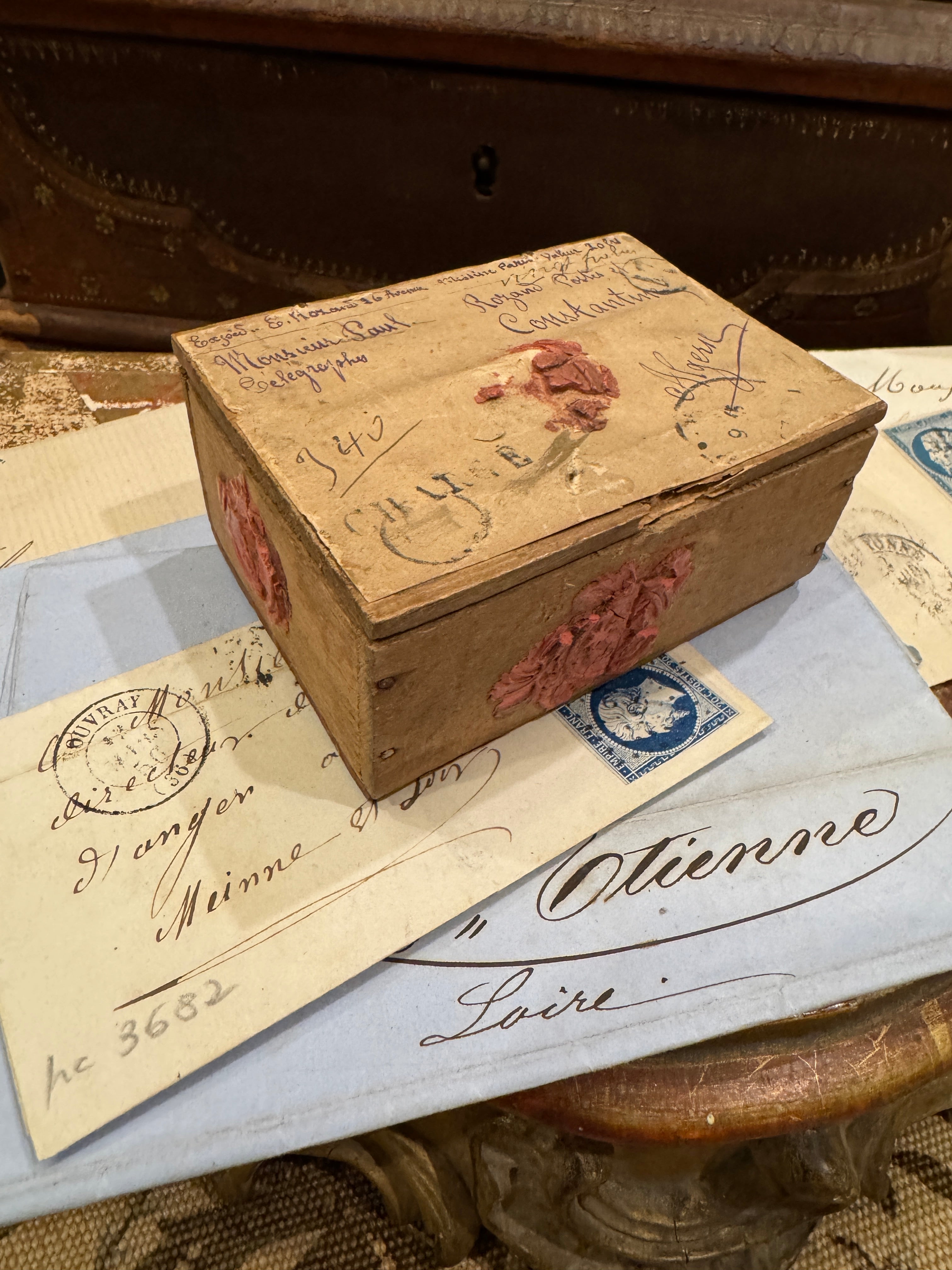 Vintage French Watch/Jewelry Makers Box