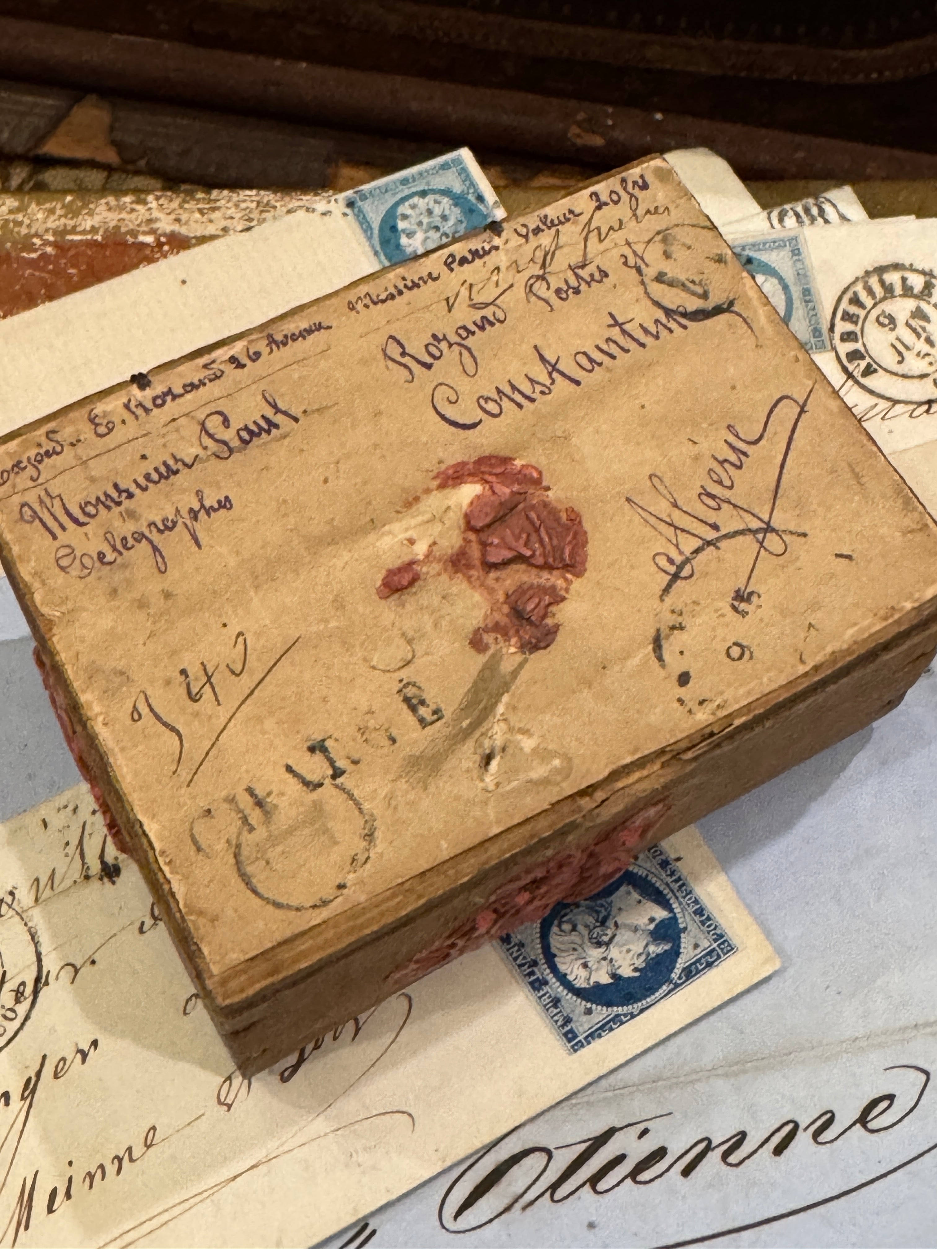 Vintage French Watch/Jewelry Makers Box