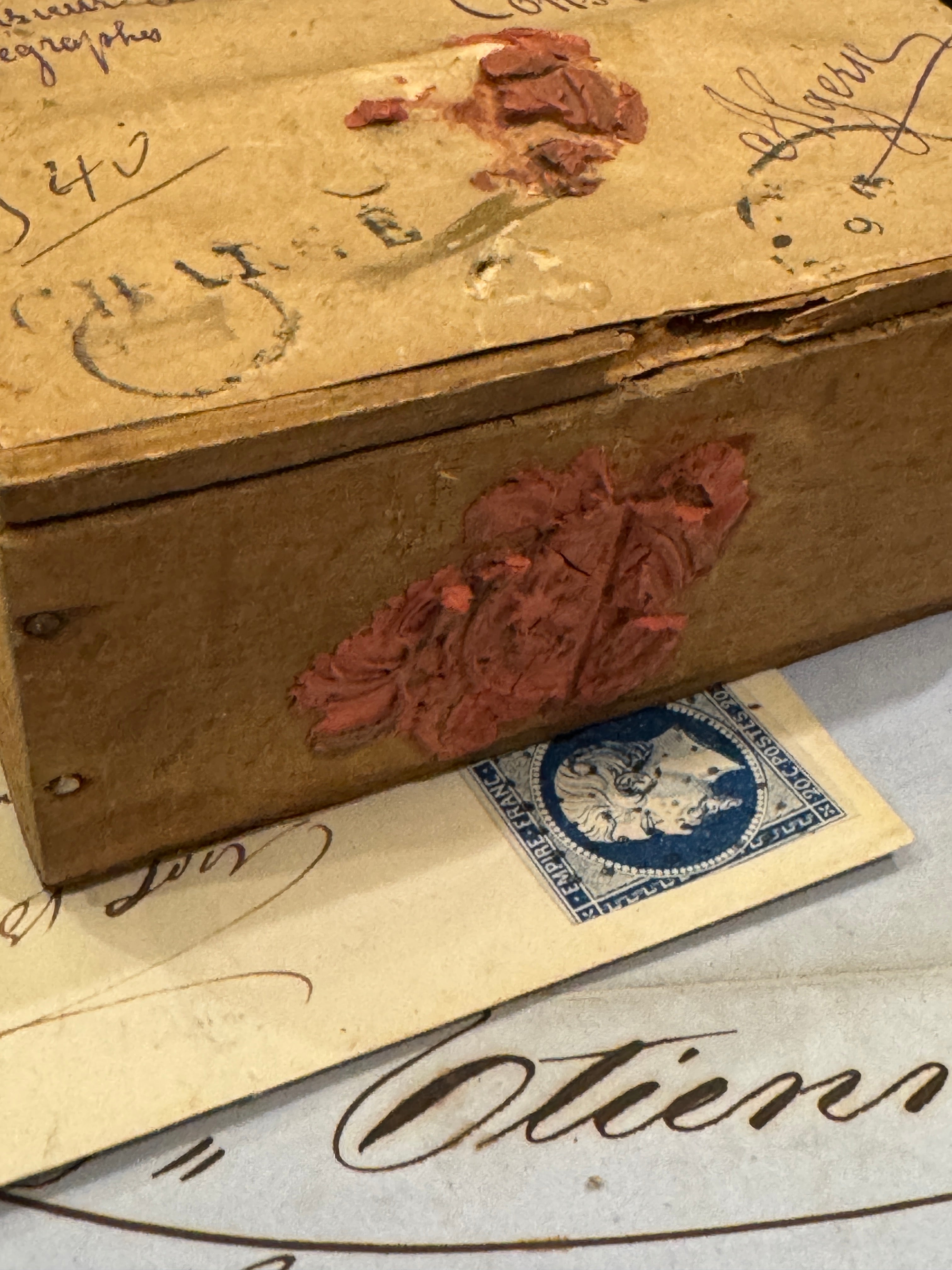 Vintage French Watch/Jewelry Makers Box