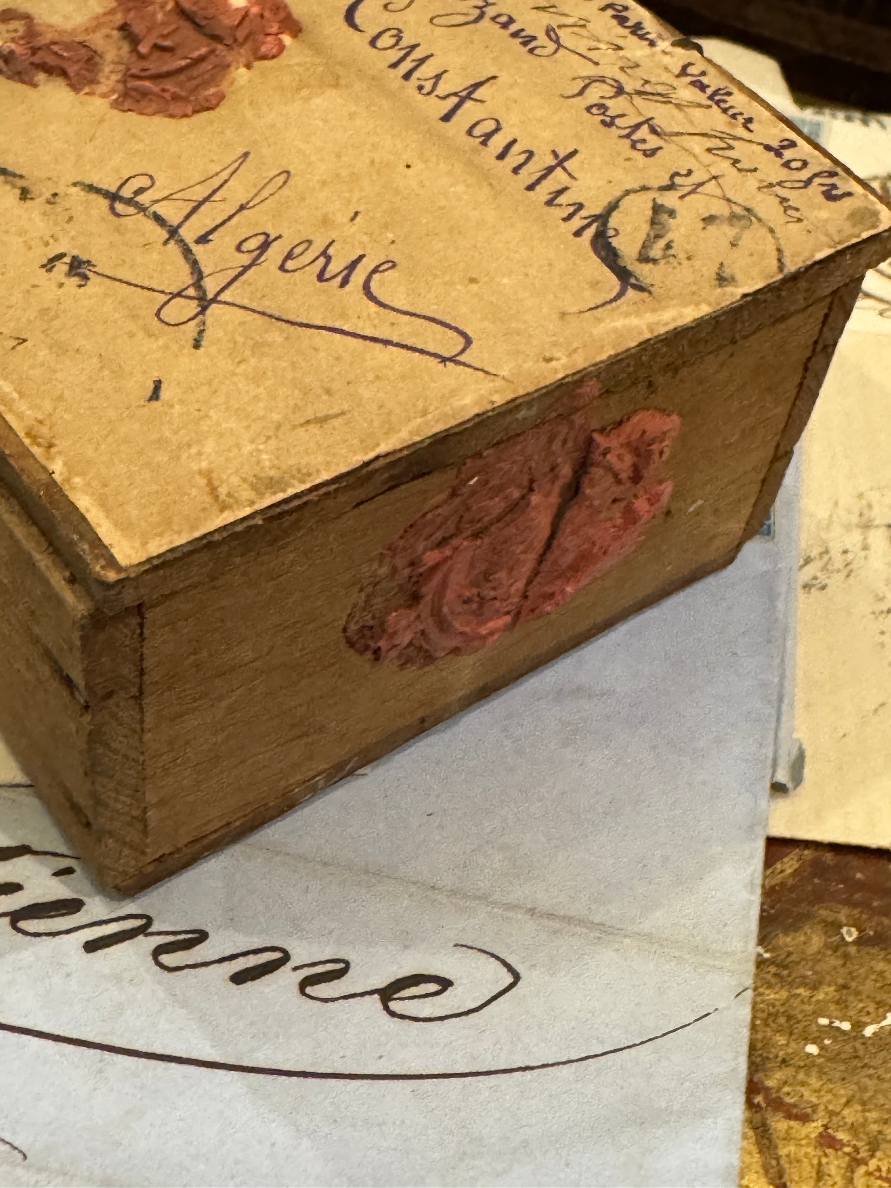 Vintage French Watch/Jewelry Makers Box