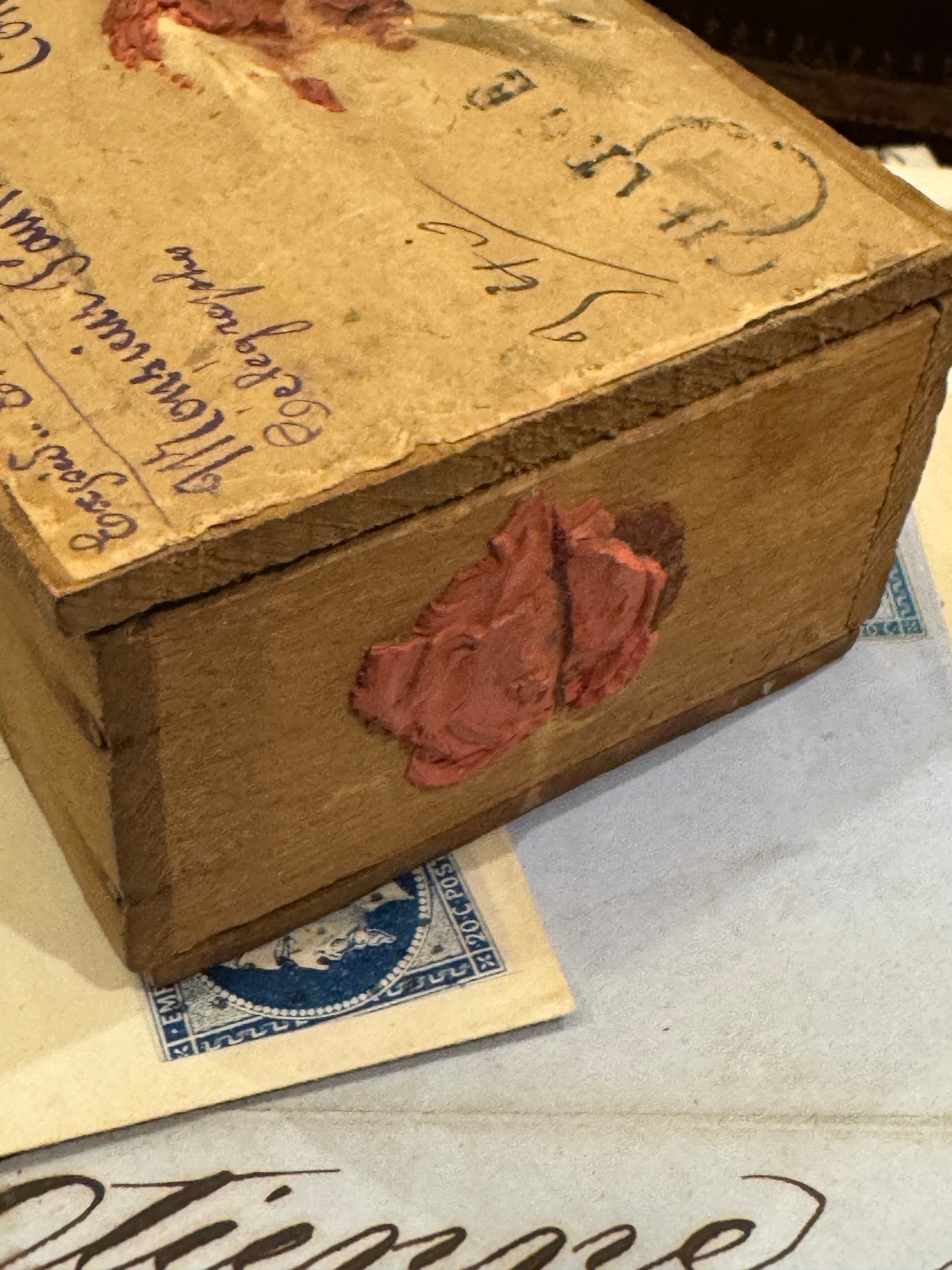 Vintage French Watch/Jewelry Makers Box