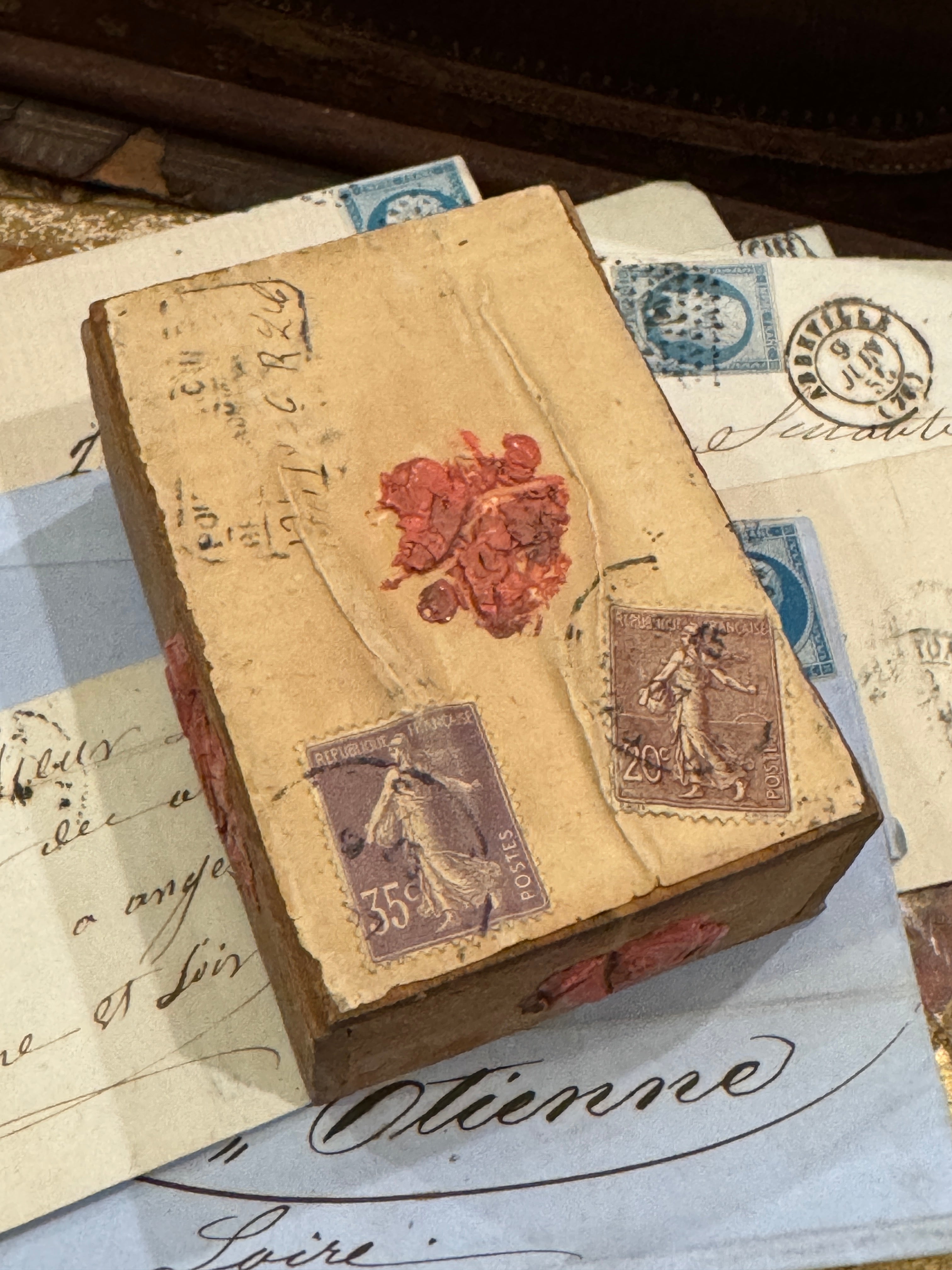 Vintage French Watch/Jewelry Makers Box