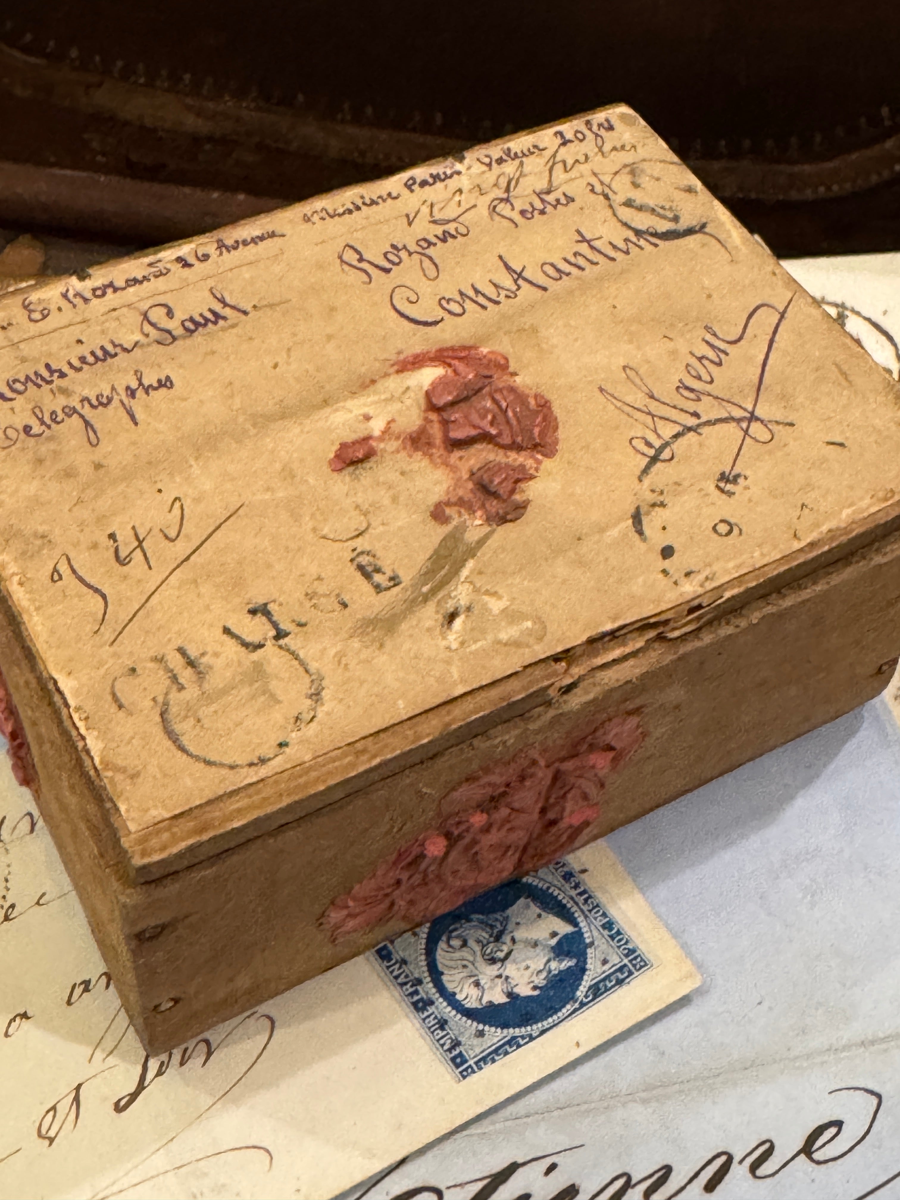 Vintage French Watch/Jewelry Makers Box