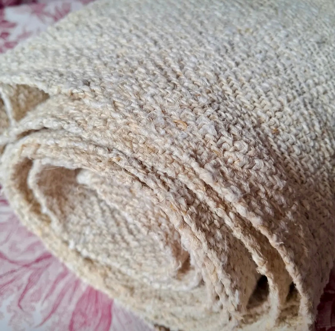 Beautiful Antique 1800s French Chanvre Linen *