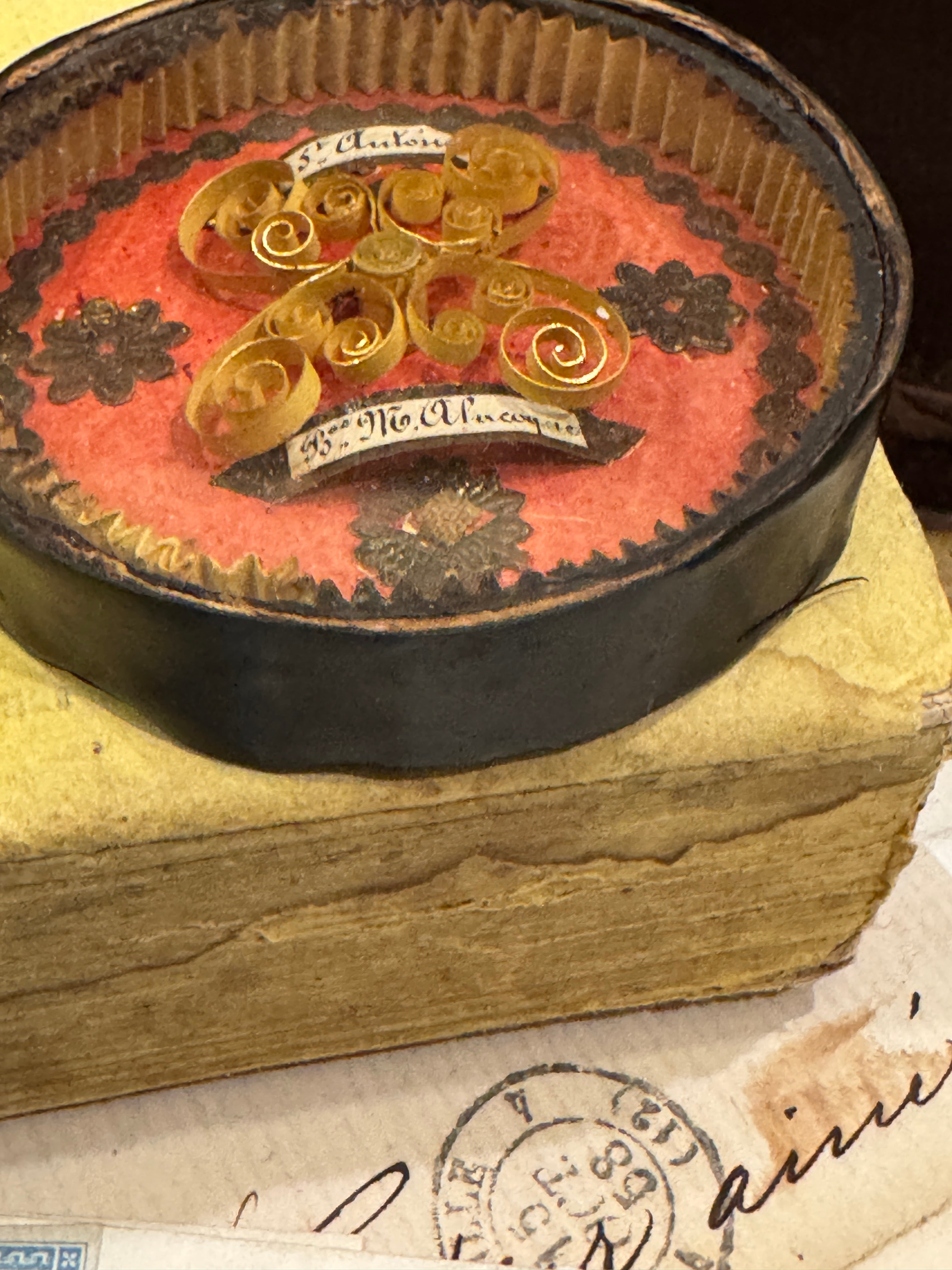 Antique 1800s French St Antoine Relic