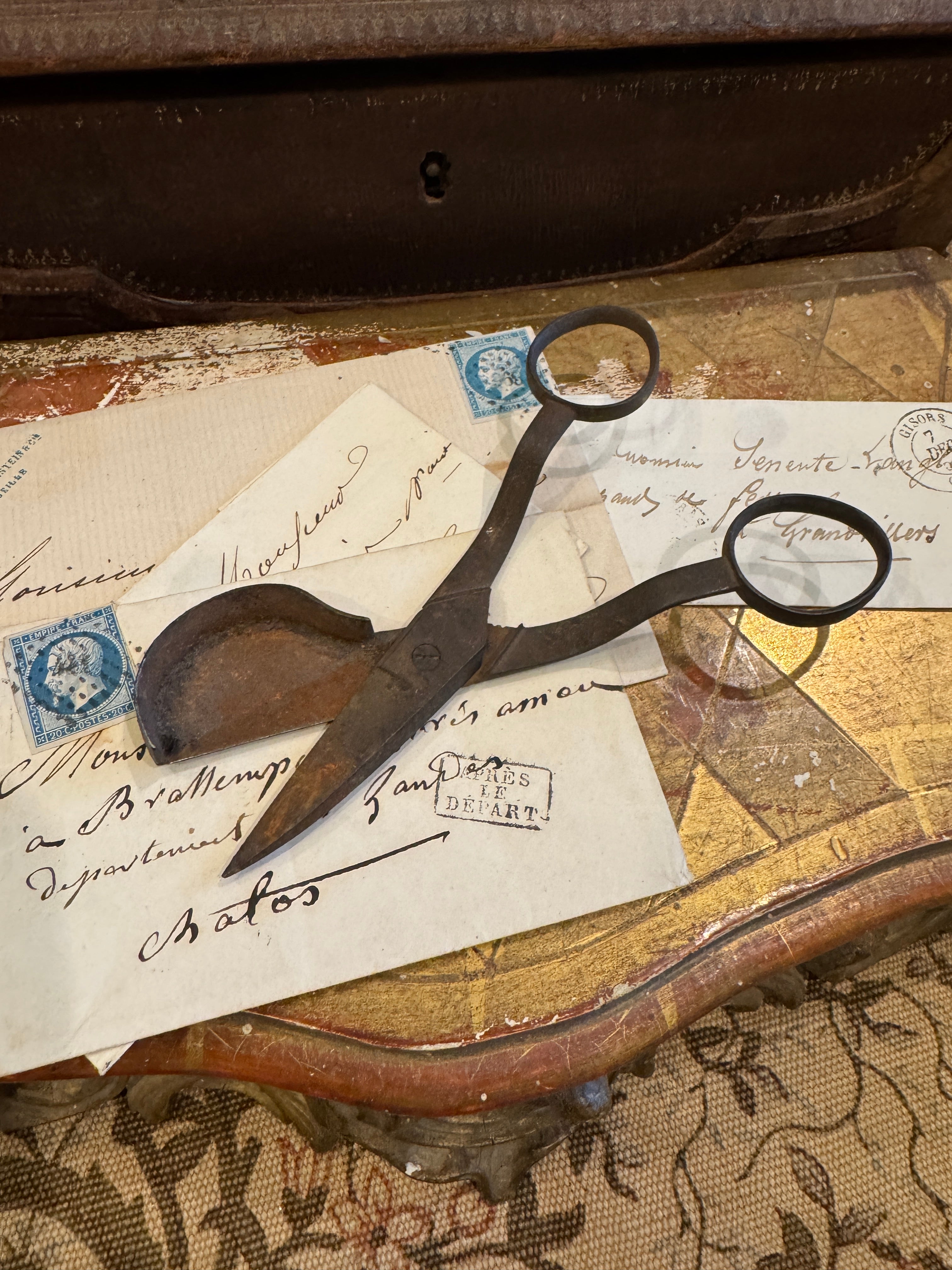 1800s Antique French Candle Snuffer