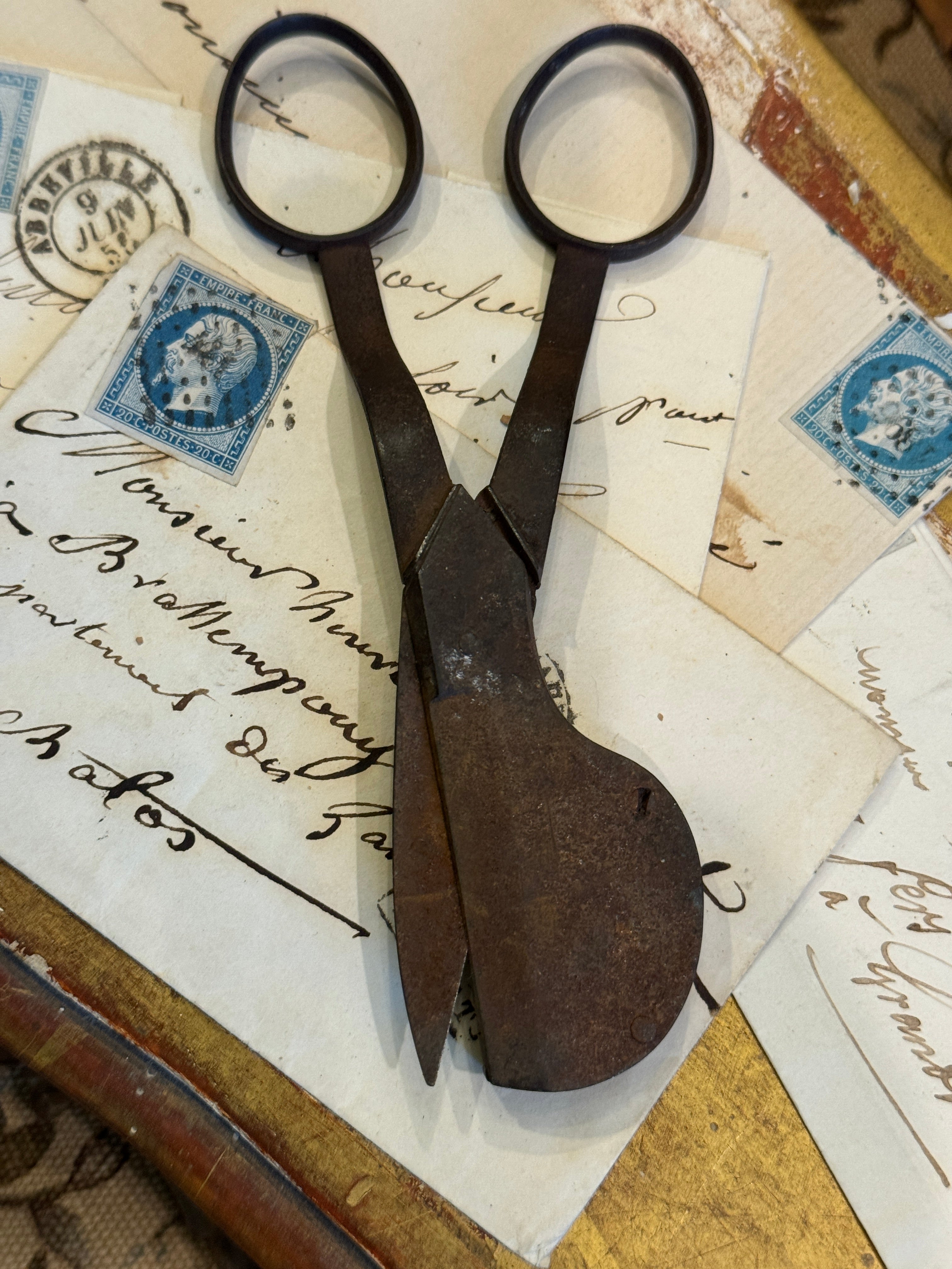 1800s Antique French Candle Snuffer