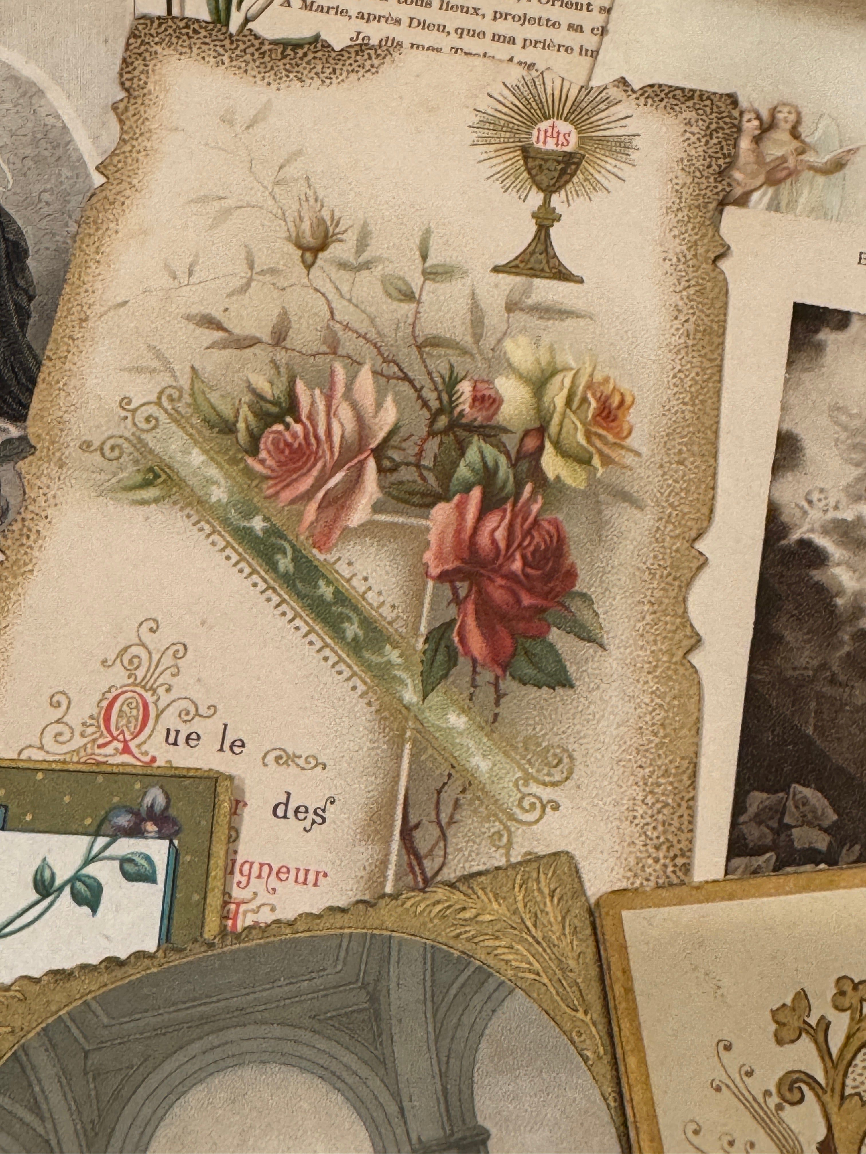 Set of 12 - 19th - 20th C French Religious Holy Cards