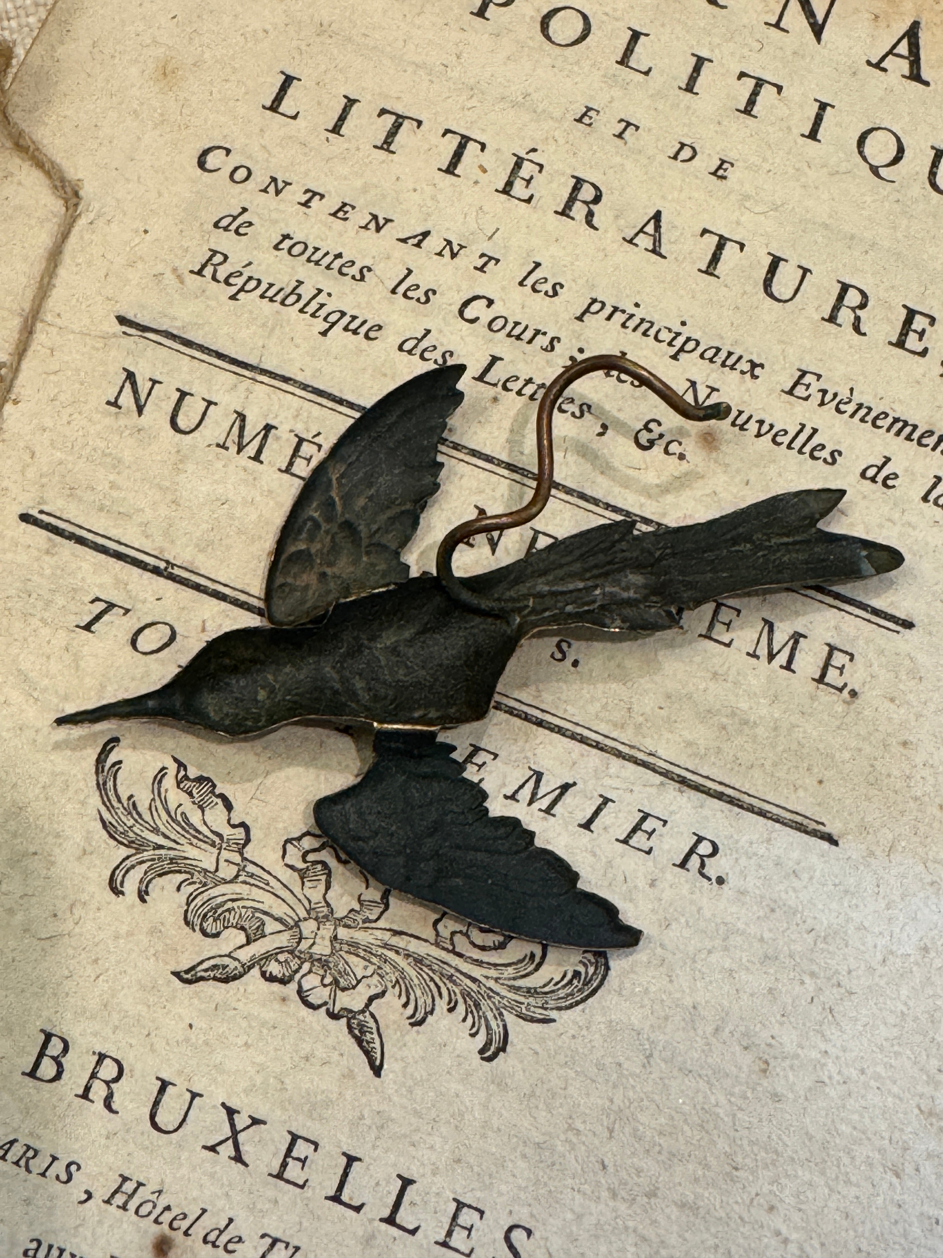 Antique French Repousse Bird – Monahan Papers