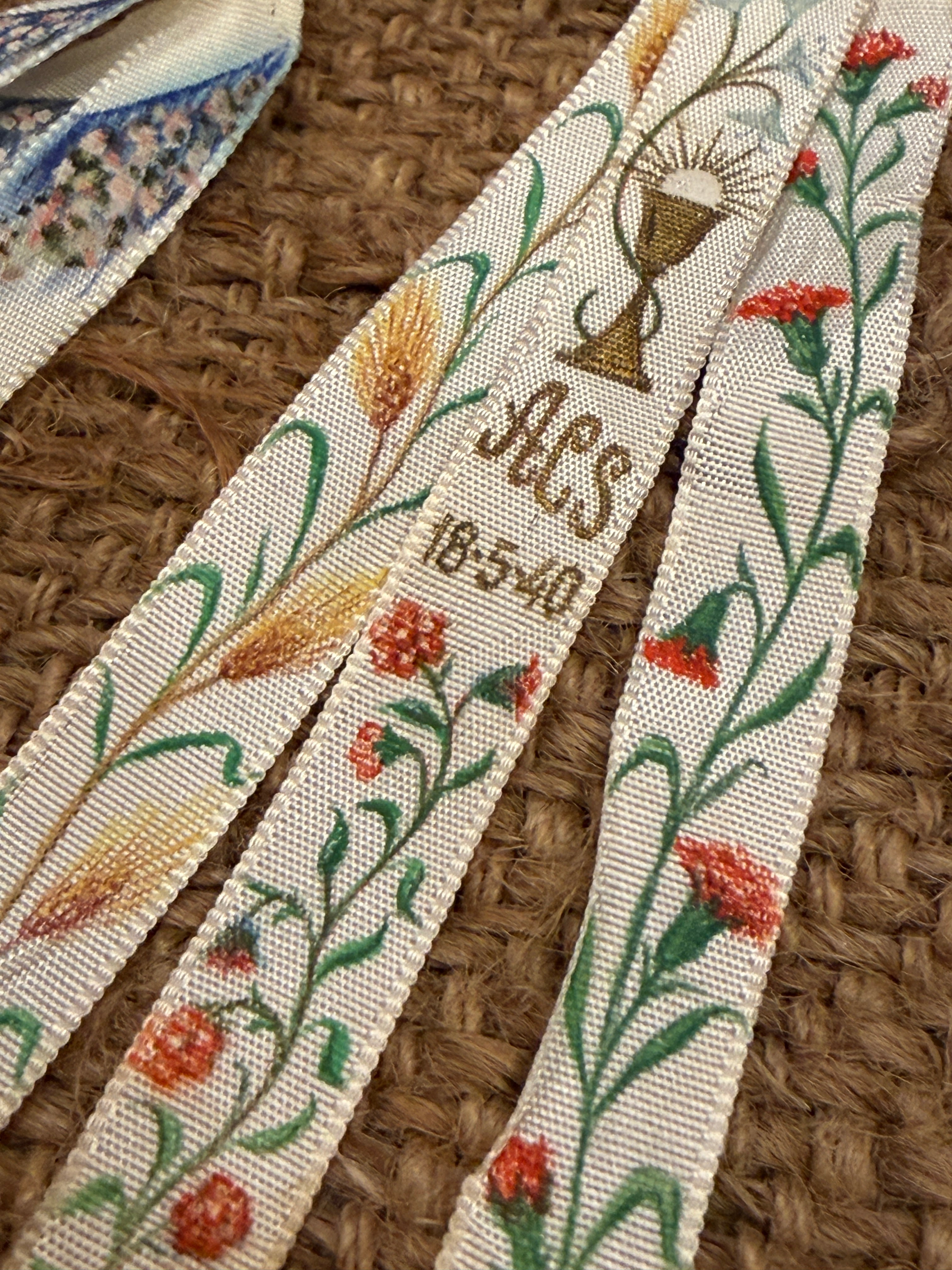 Antique 1800s French Religious Ribbons – Monahan Papers