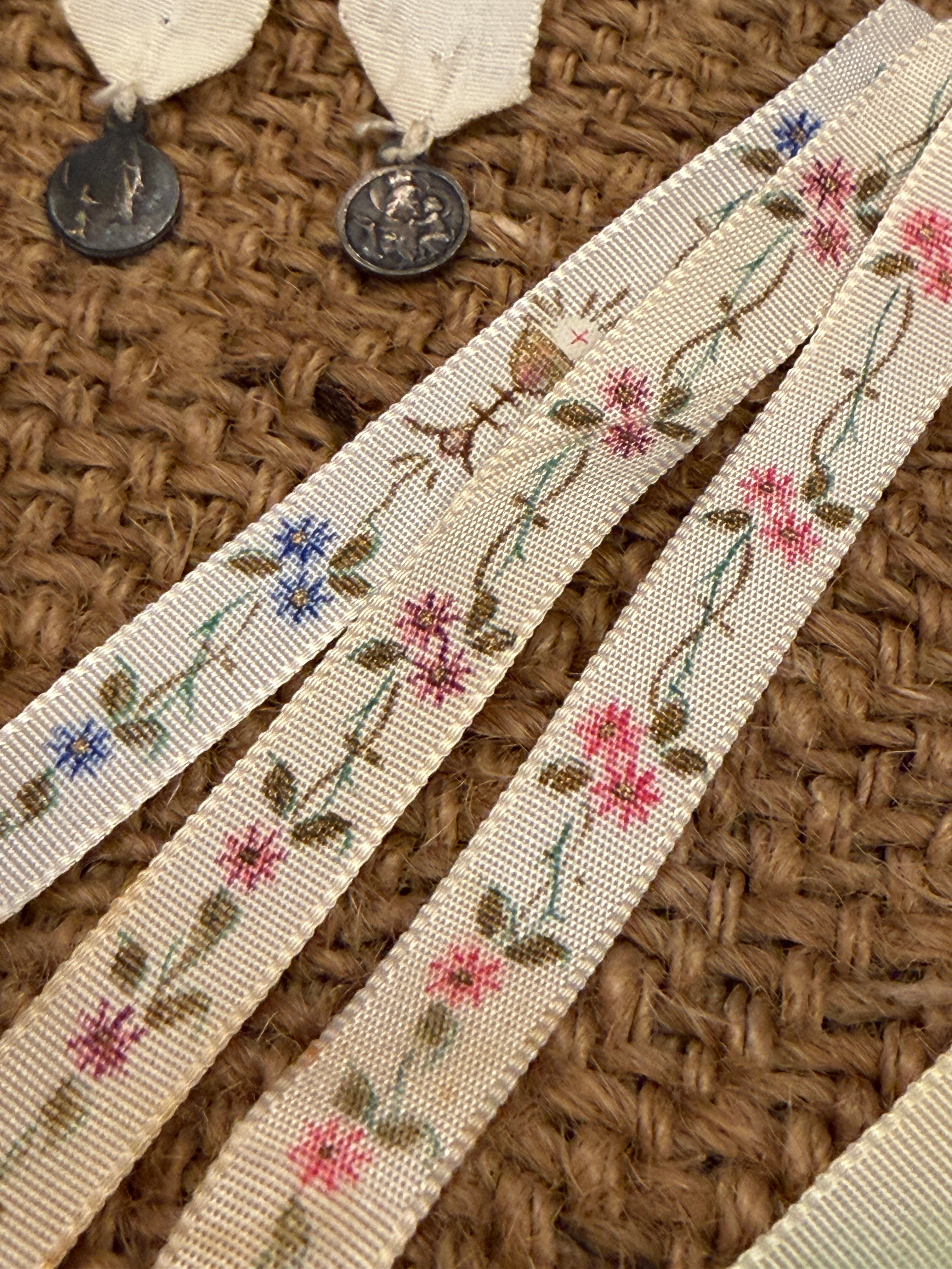 Antique 1800s French Religious Ribbons – Monahan Papers