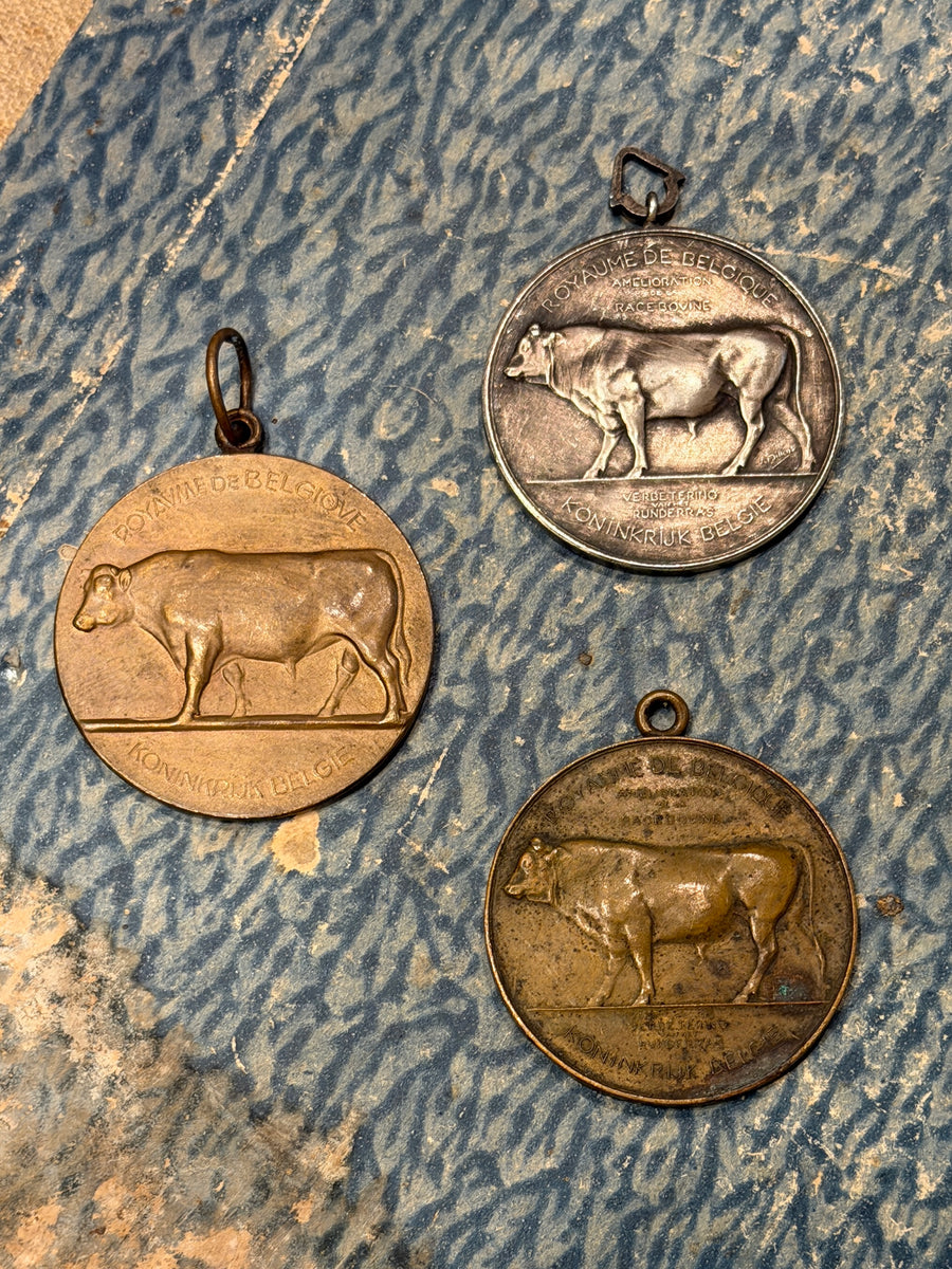 Antique Agricultural Cow Medals – Monahan Papers