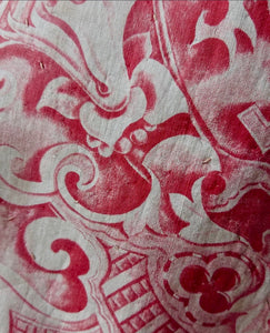 Antique 1800s French Toile Border