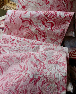 Antique 1800s French Toile Border