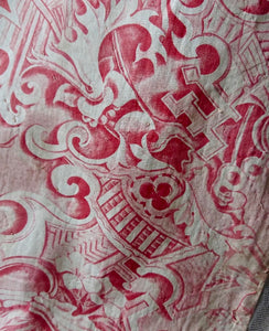 Antique 1800s French Toile Border