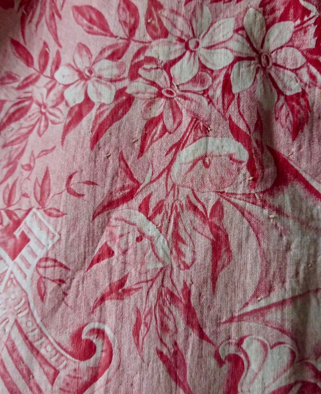 Antique 1800s French Toile Border