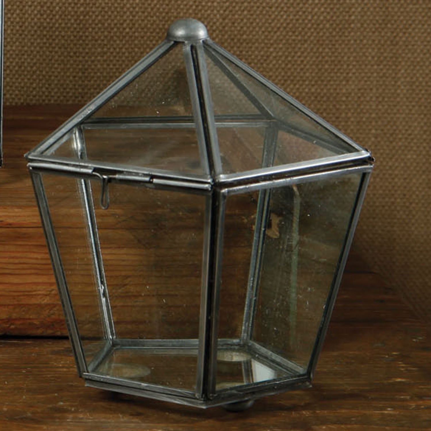 5 Sided Zinc Display Case